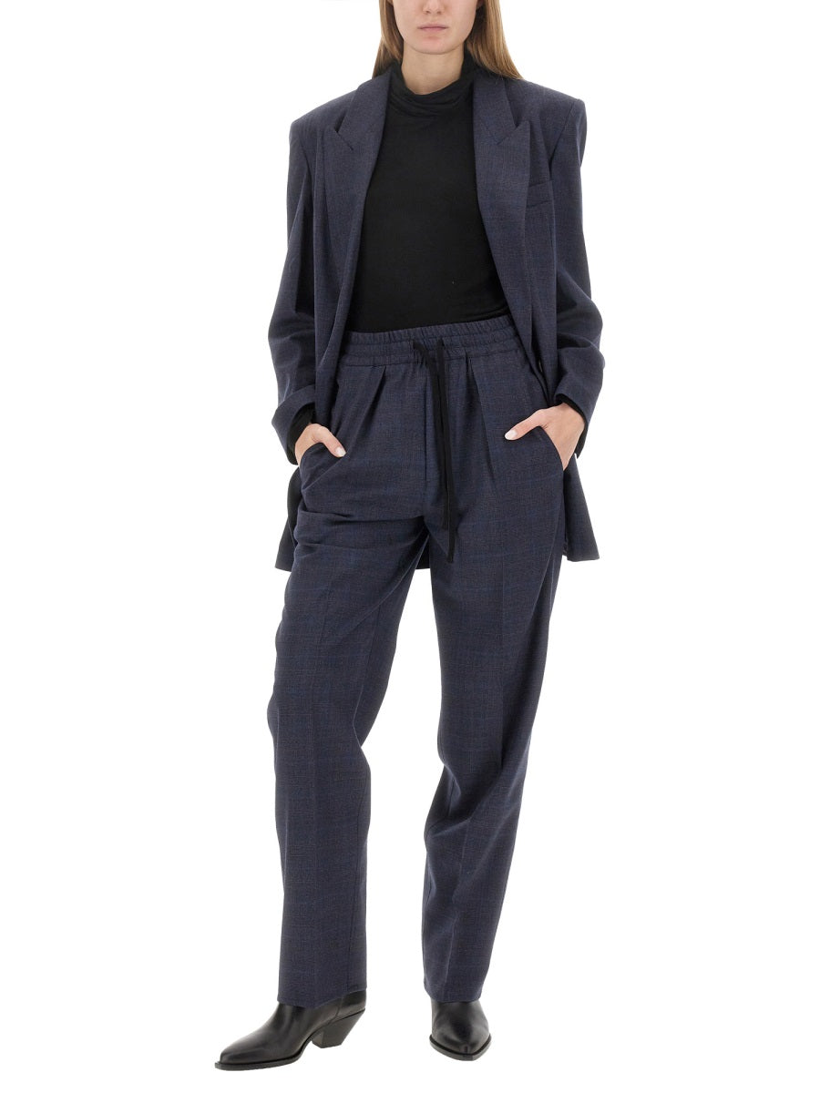 ISABEL MARANT ETOILE Regular Fit Wool Blend Pants