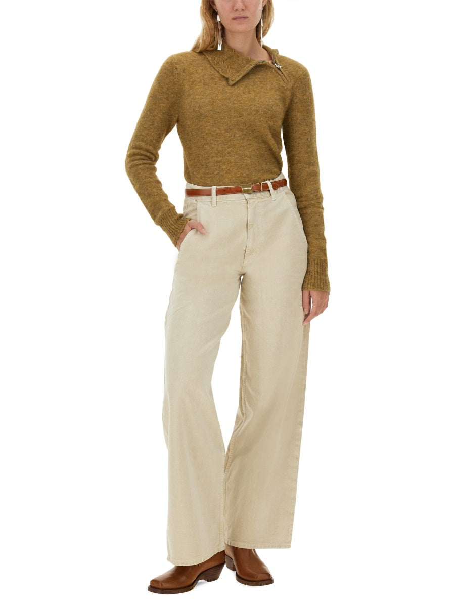 ISABEL MARANT ETOILE Women's Cotton Solene Jeans - Size 38