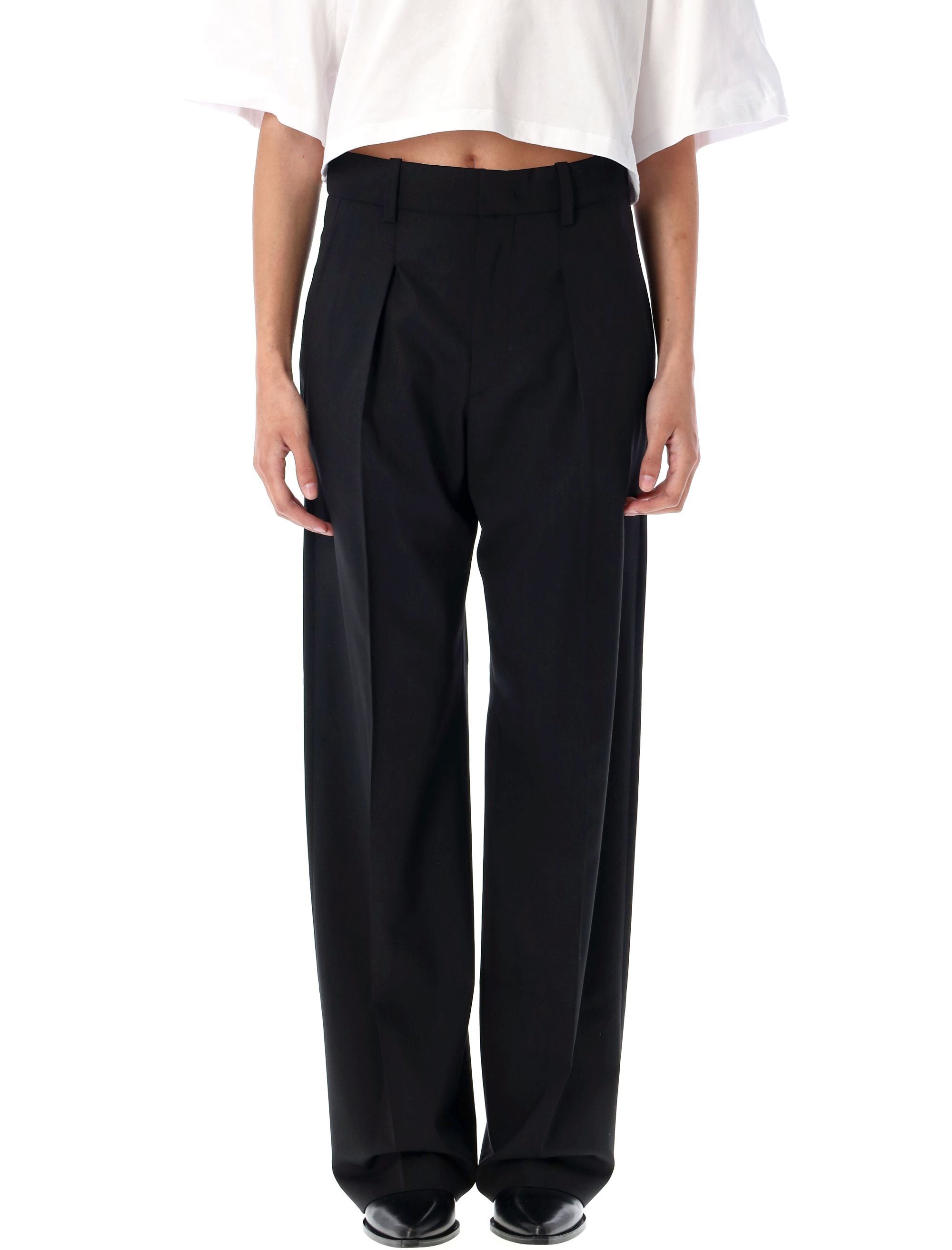 ISABEL MARANT Tailored High-Waisted Women's Pants with Darts