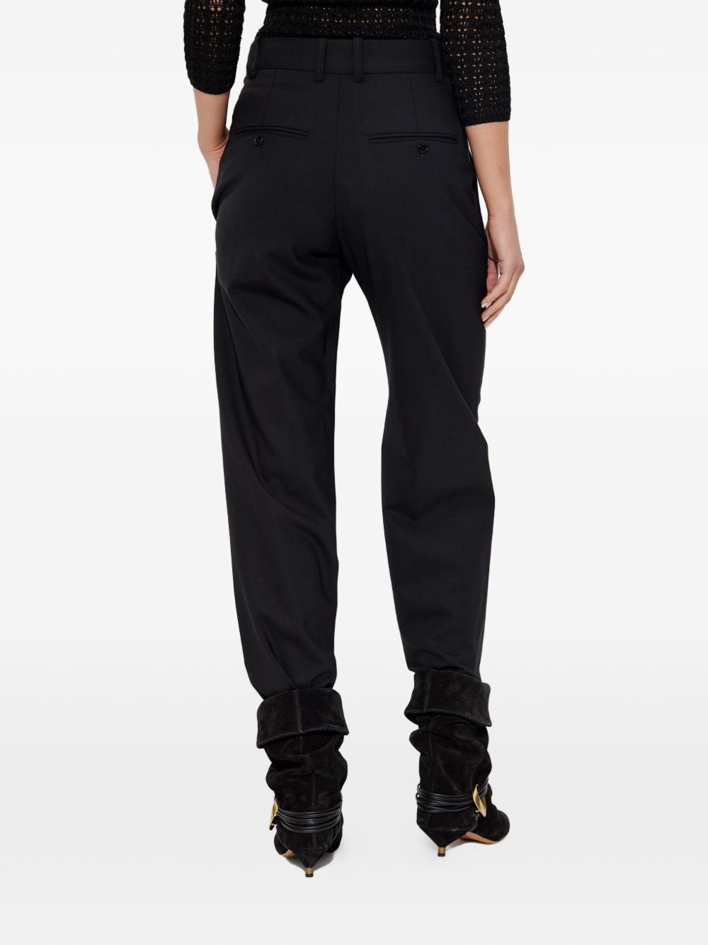 ISABEL MARANT Tailored High-Waisted Women's Pants with Darts