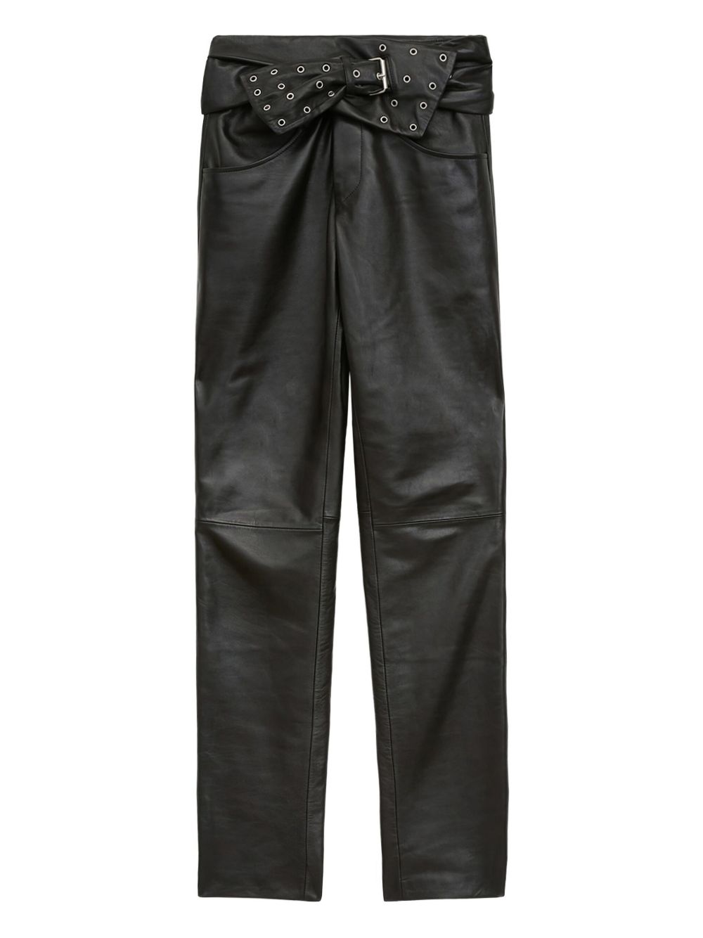 ISABEL MARANT Chazia Leather Trousers for Women