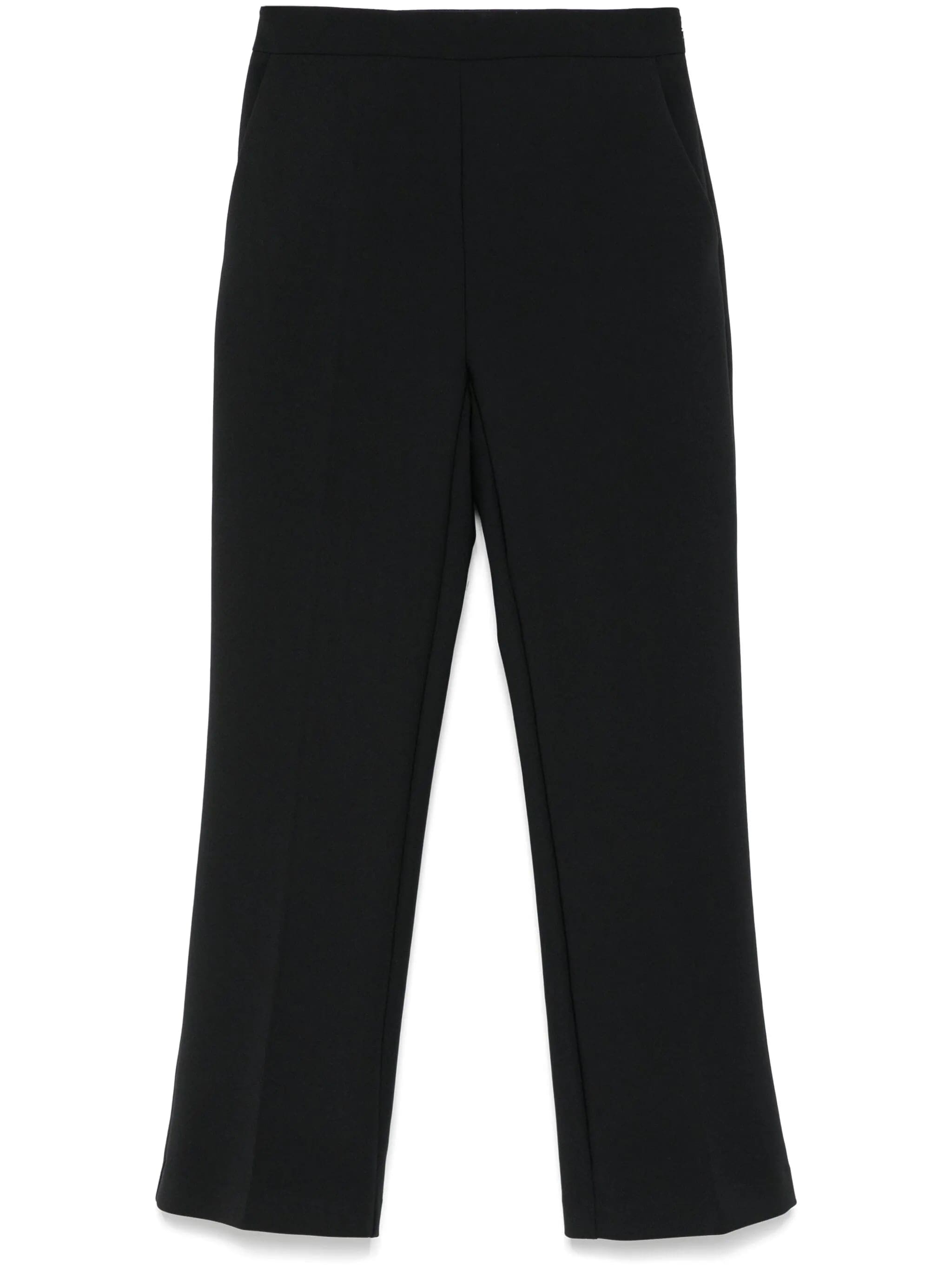 ELISABETTA FRANCHI Chic Cropped Viscose Pants for Women - SS25