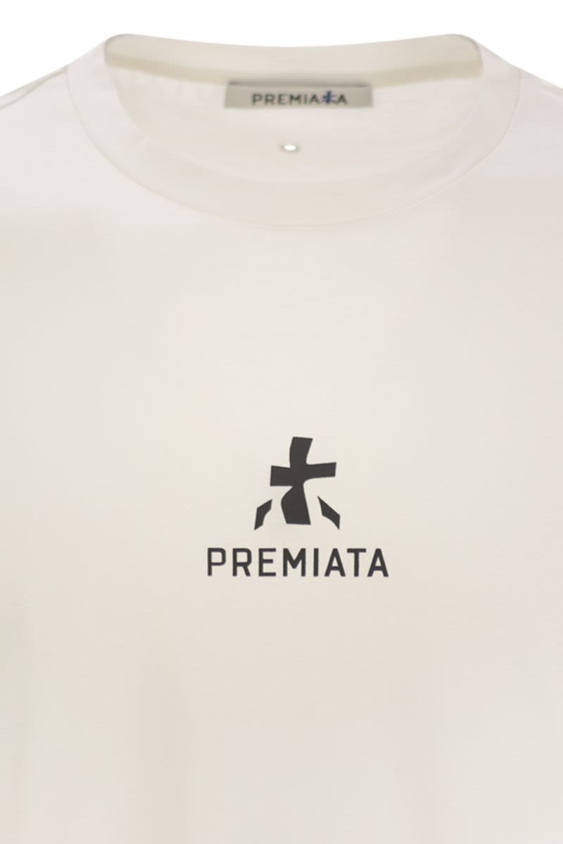 PREMIATA Regular Fit Hot-Dyed Cotton T-Shirt