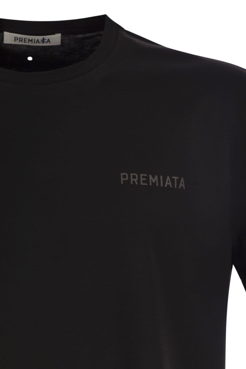 PREMIATA Cotton T-Shirt for Men - Regular Fit with Unique Back Design