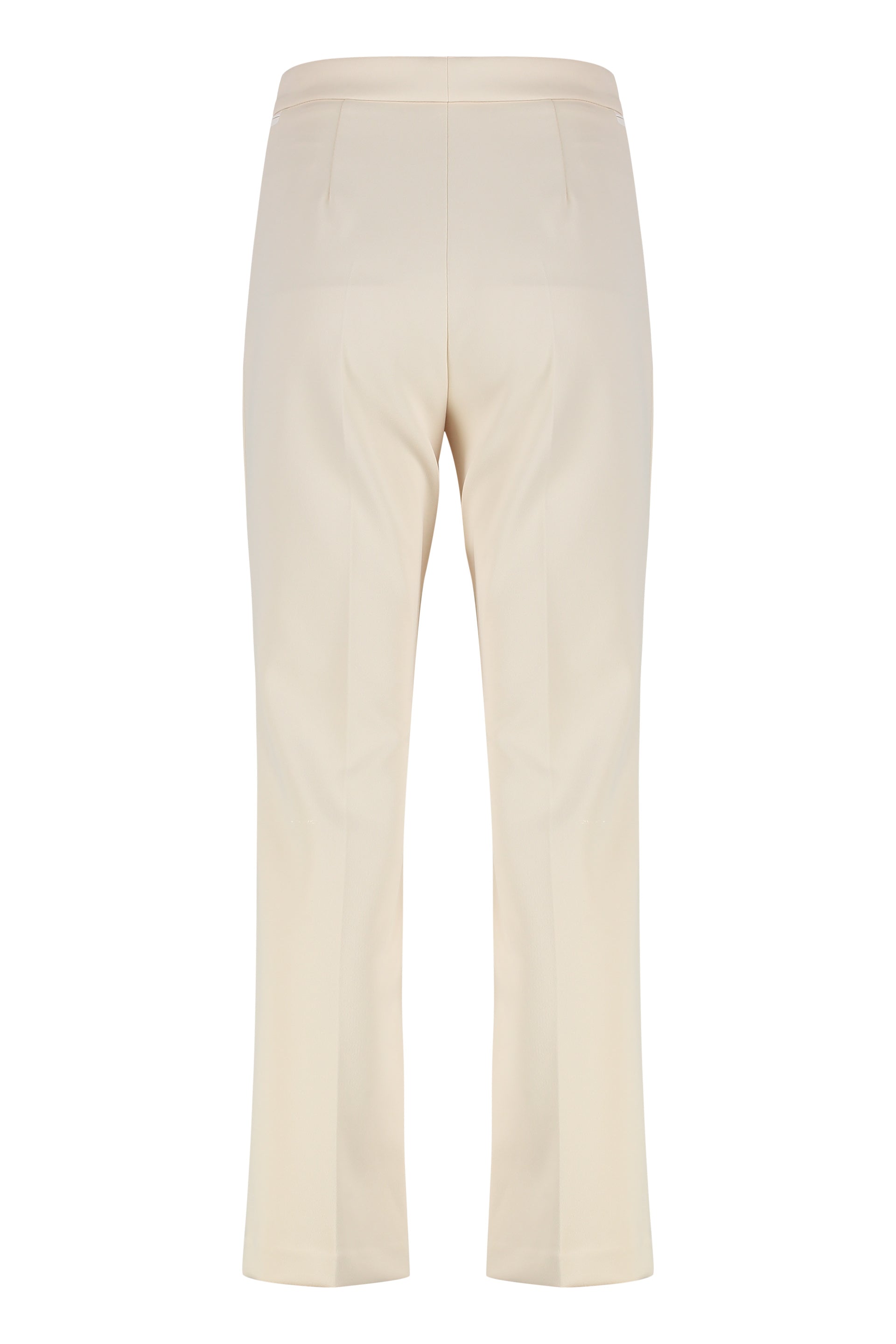 ELISABETTA FRANCHI Fitted Double Crepe Trousers for Women