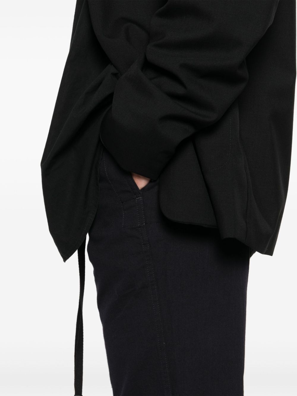 LEMAIRE Women's Cotton Drawstring Trousers
