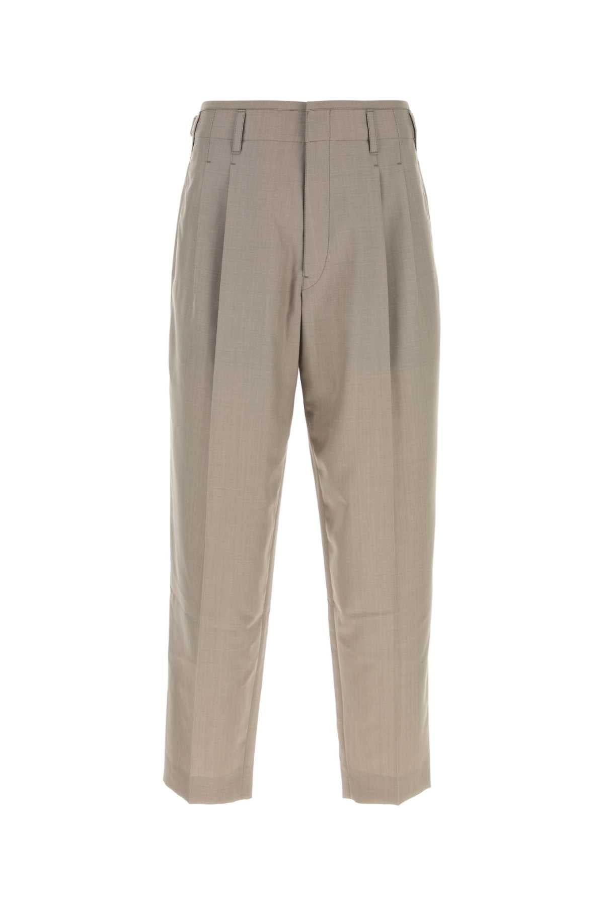 LEMAIRE Pleated Polyester Blend Pants for Men - FW25 Collection