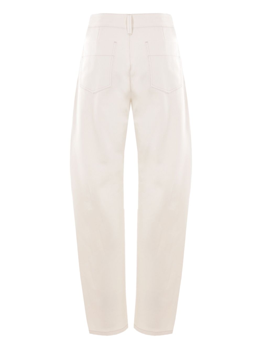 LEMAIRE Twisted Cream Pants - Women’s SS25