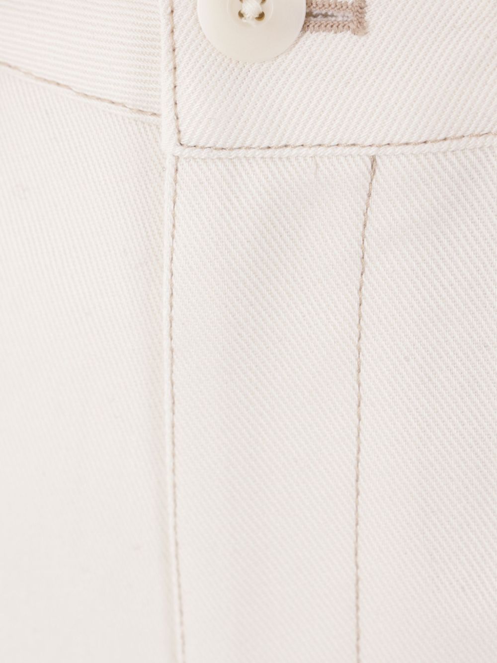 LEMAIRE Twisted Cream Pants - Women’s SS25