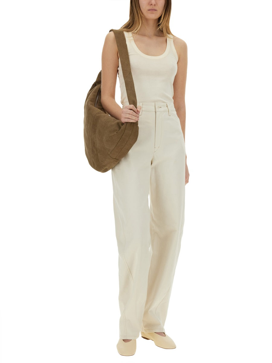 LEMAIRE Straight Fit Twisted Five Pocket Pants Size 36