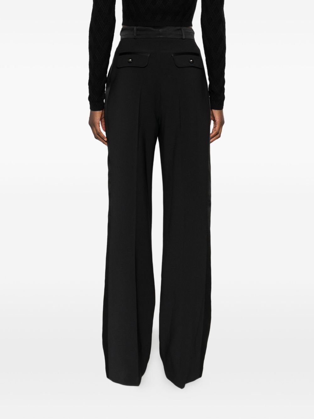 ELISABETTA FRANCHI Flared-Leg Trousers