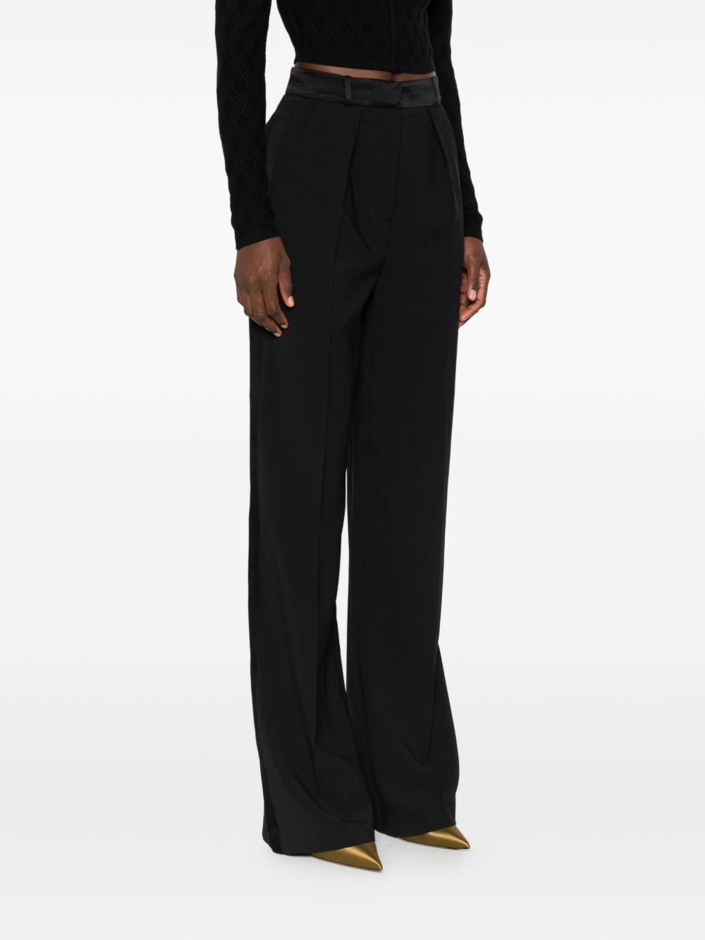 ELISABETTA FRANCHI Flared-Leg Trousers