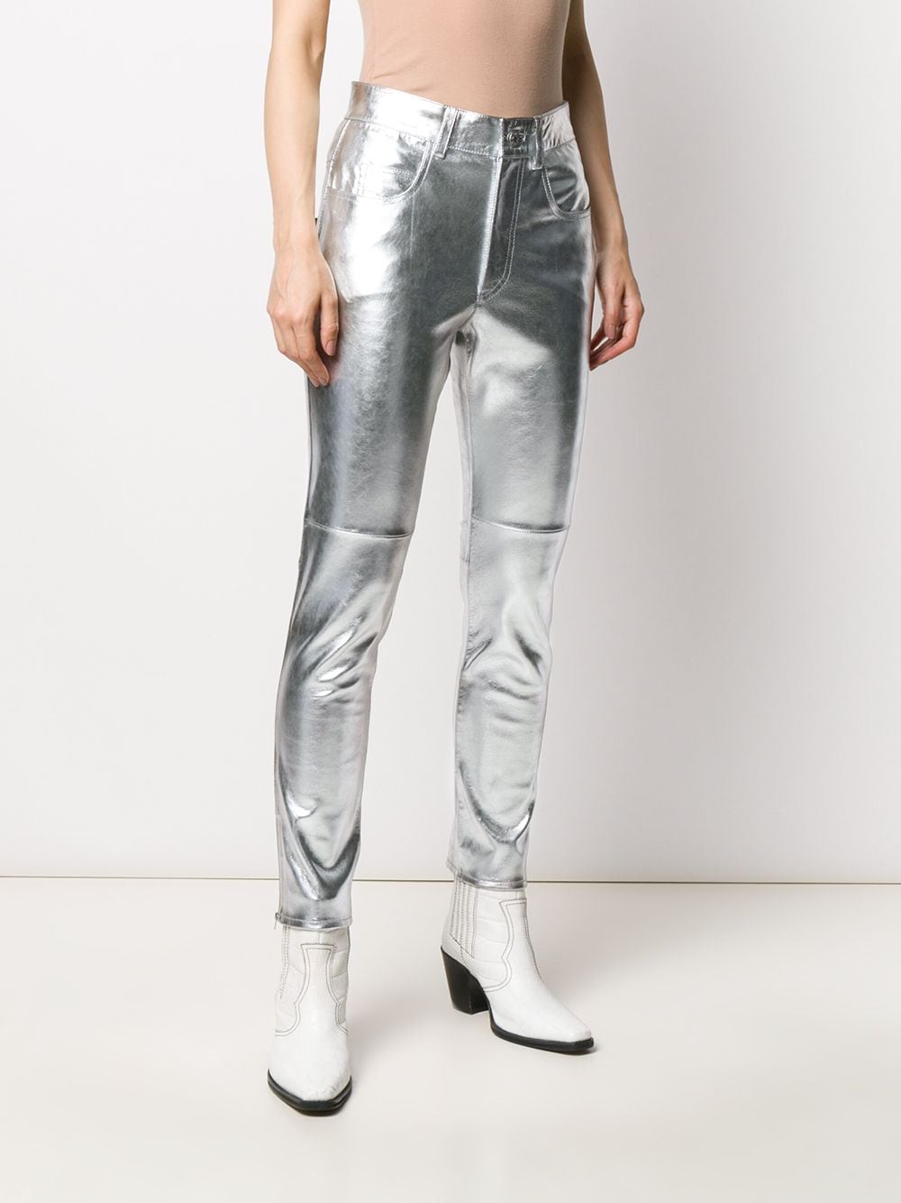 ISABEL MARANT ETOILE Luxe Women's Mini Leather Pants