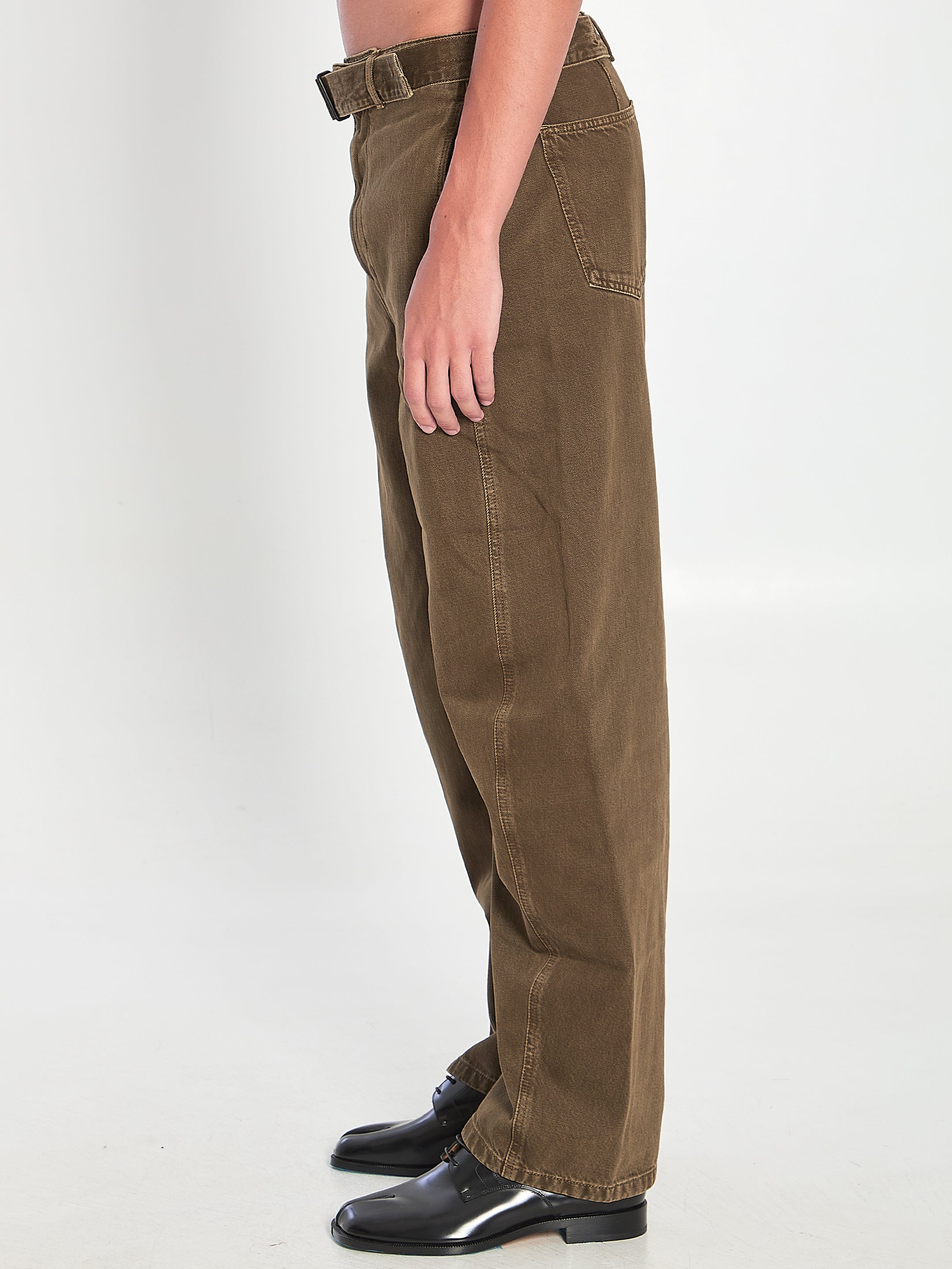 LEMAIRE Cotton Trousers for Women - FW25 Collection