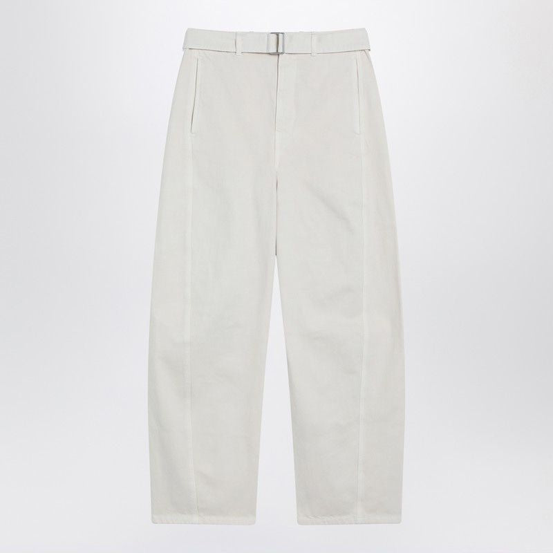 LEMAIRE Wide-Leg Twisted Belted Pants