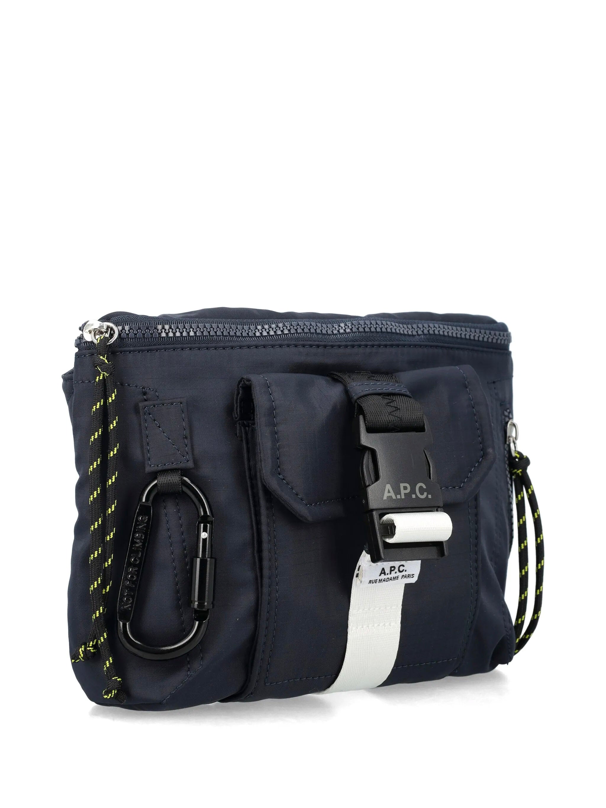 A.P.C. Logo-Patch Belt Handbag - Essential for Men