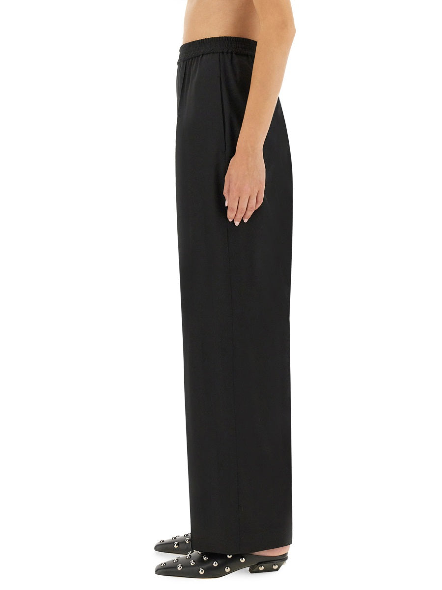 FABIANA FILIPPI Tailored Virgin Wool Trousers for Women - Elegant Fit