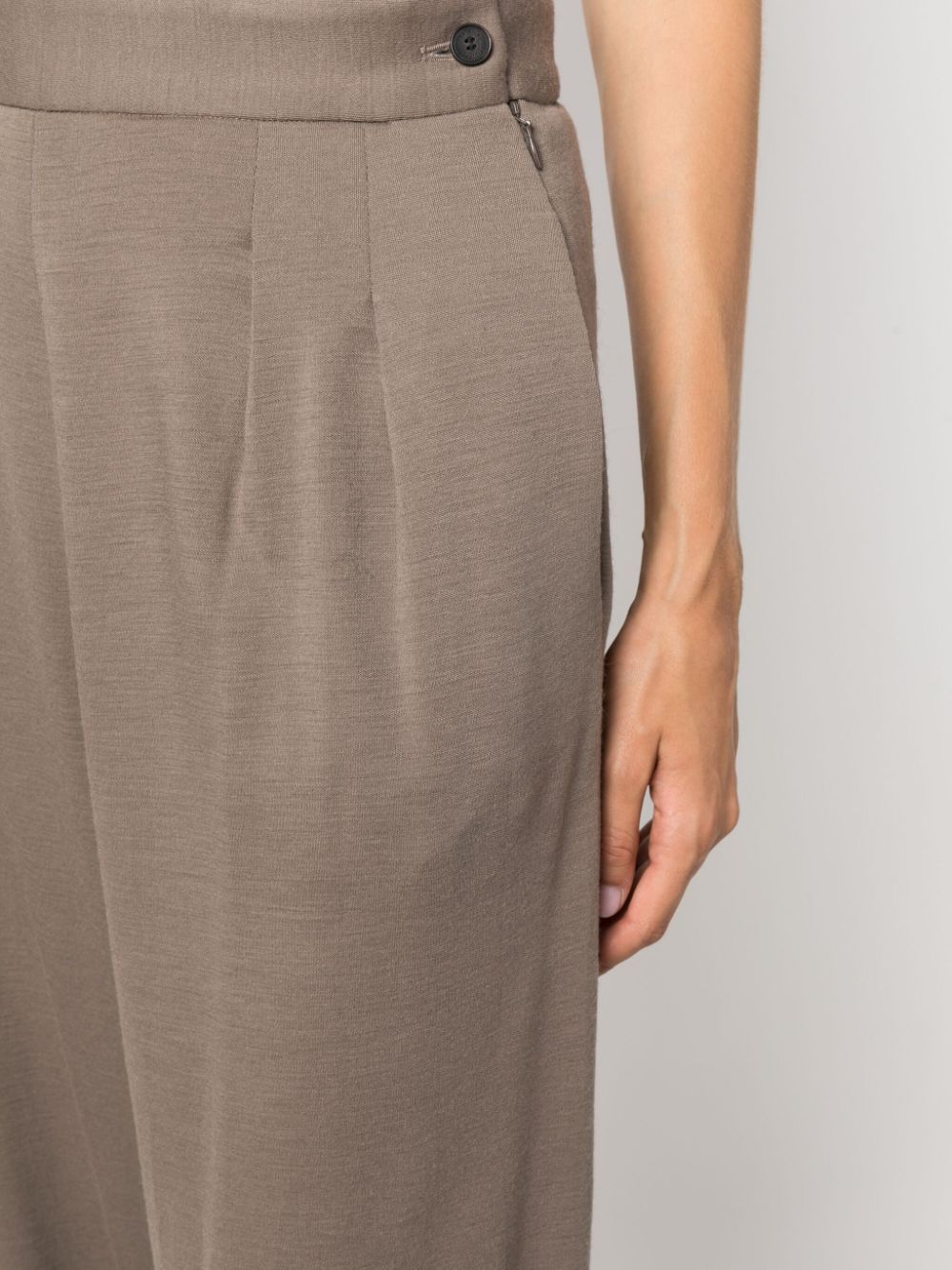 FABIANA FILIPPI Wide Leg Wool Trousers