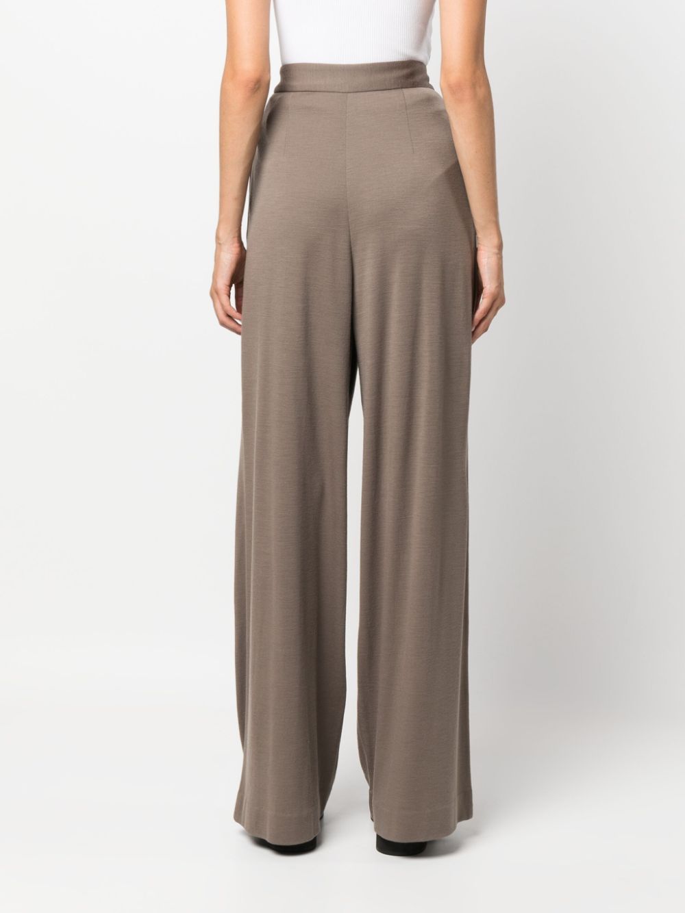 FABIANA FILIPPI Wide Leg Wool Trousers