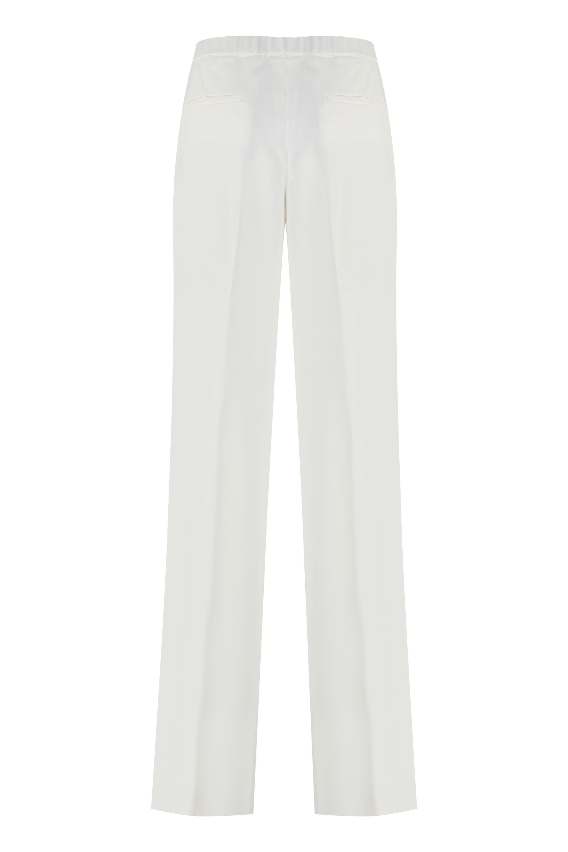 FABIANA FILIPPI Chic Gathered Elastic Waist Trousers for Women