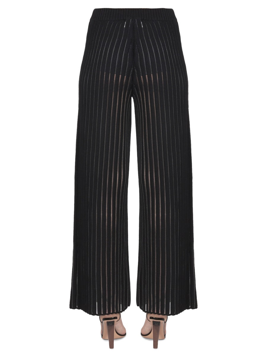 FABIANA FILIPPI WIDE LEG PANTS with Elastic Waistband
