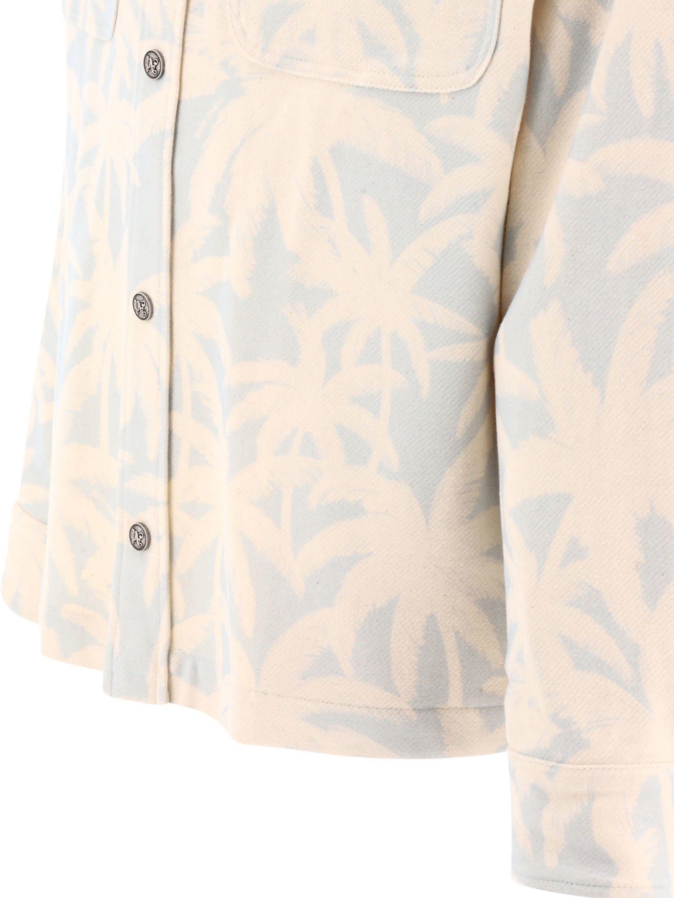 PALM ANGELS Palms Overshirt Jacket - Spring Summer Style