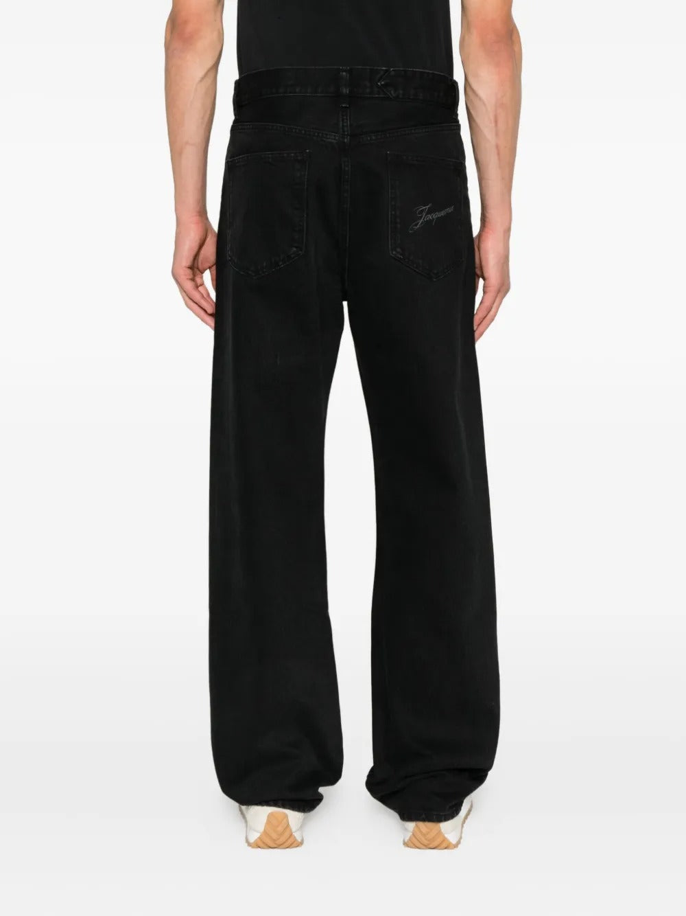 JACQUEMUS Mid-High Waist Denim Pants - Size 32 US
