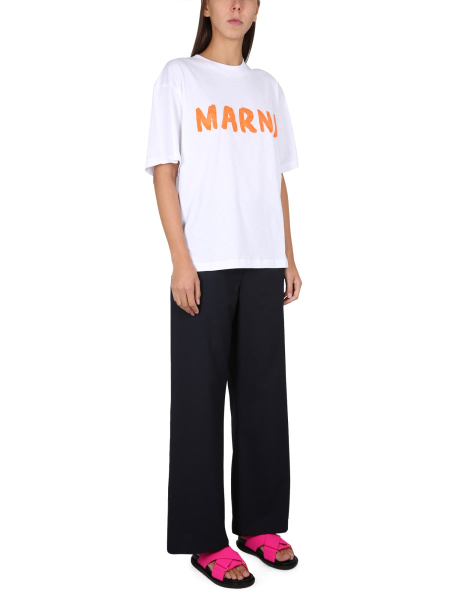 MARNI High Waist Flare Pants