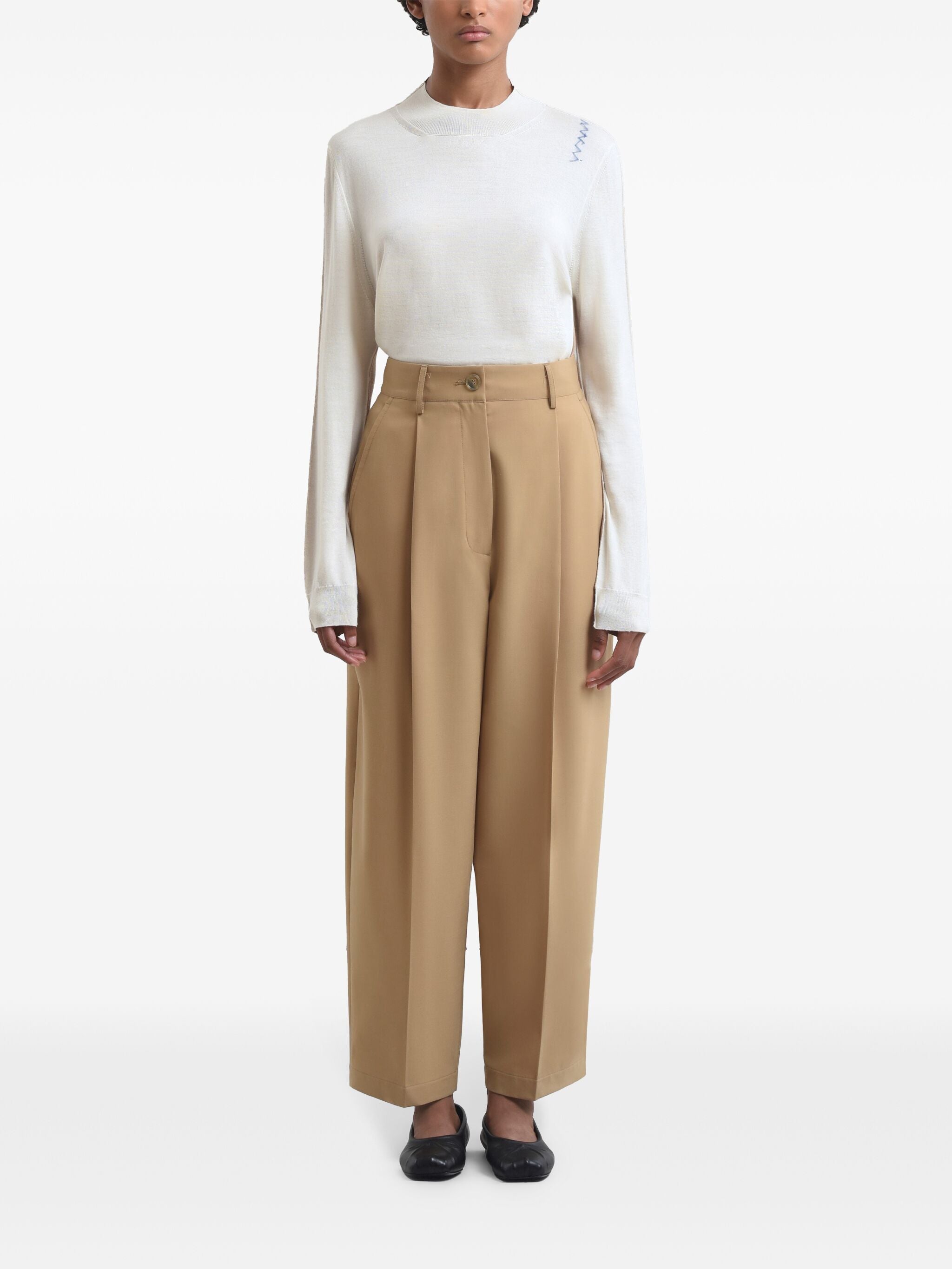 MARNI Wide Leg Trousers for Women - SS25