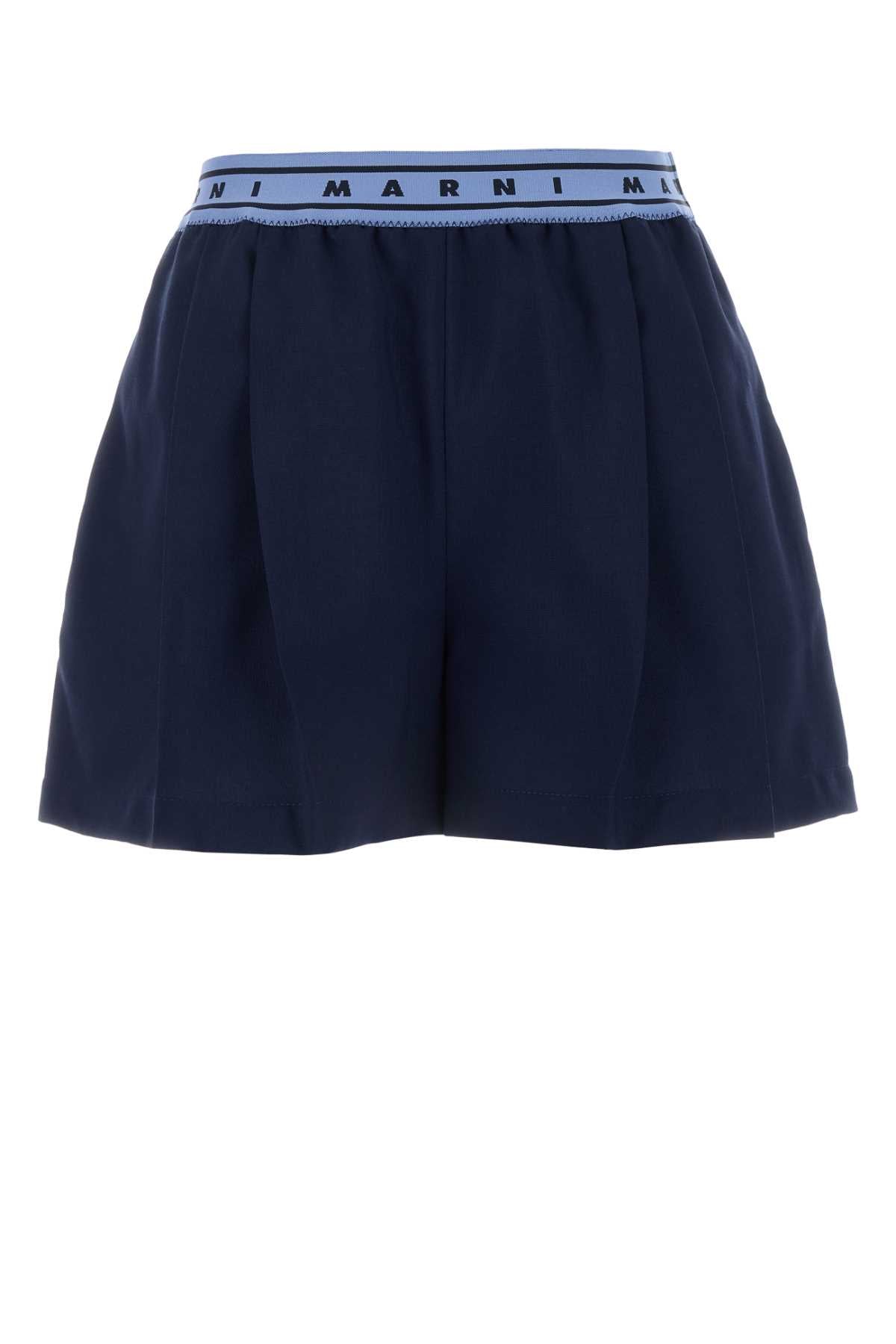 MARNI Wool Mini Shorts for Women