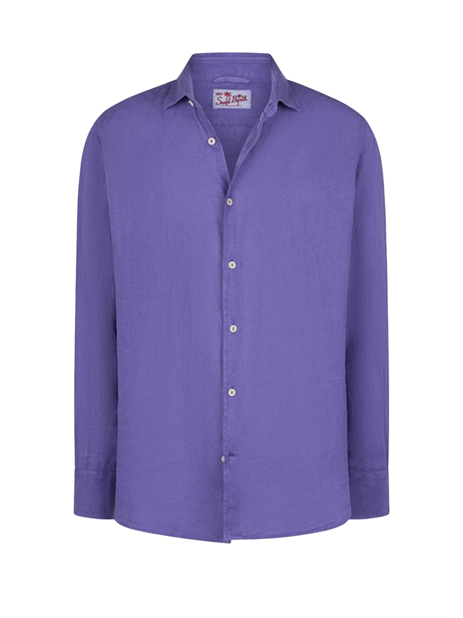 MC2 SAINT BARTH Linen Pamplona Shirt for Men - SS24 Collection
