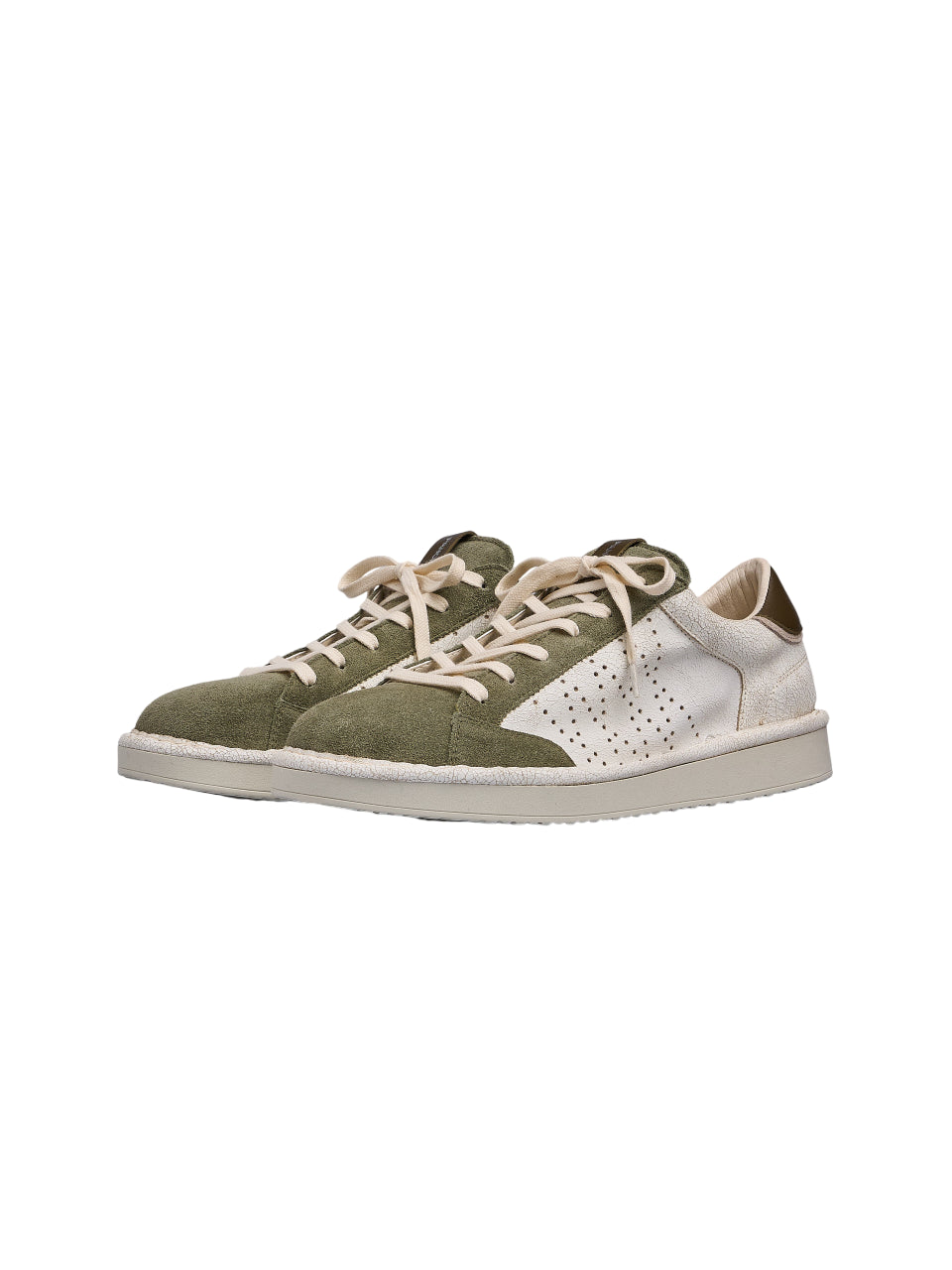PANCHIC Sleek Sneaker with Suede Toe Cap - 2.7 cm Sole