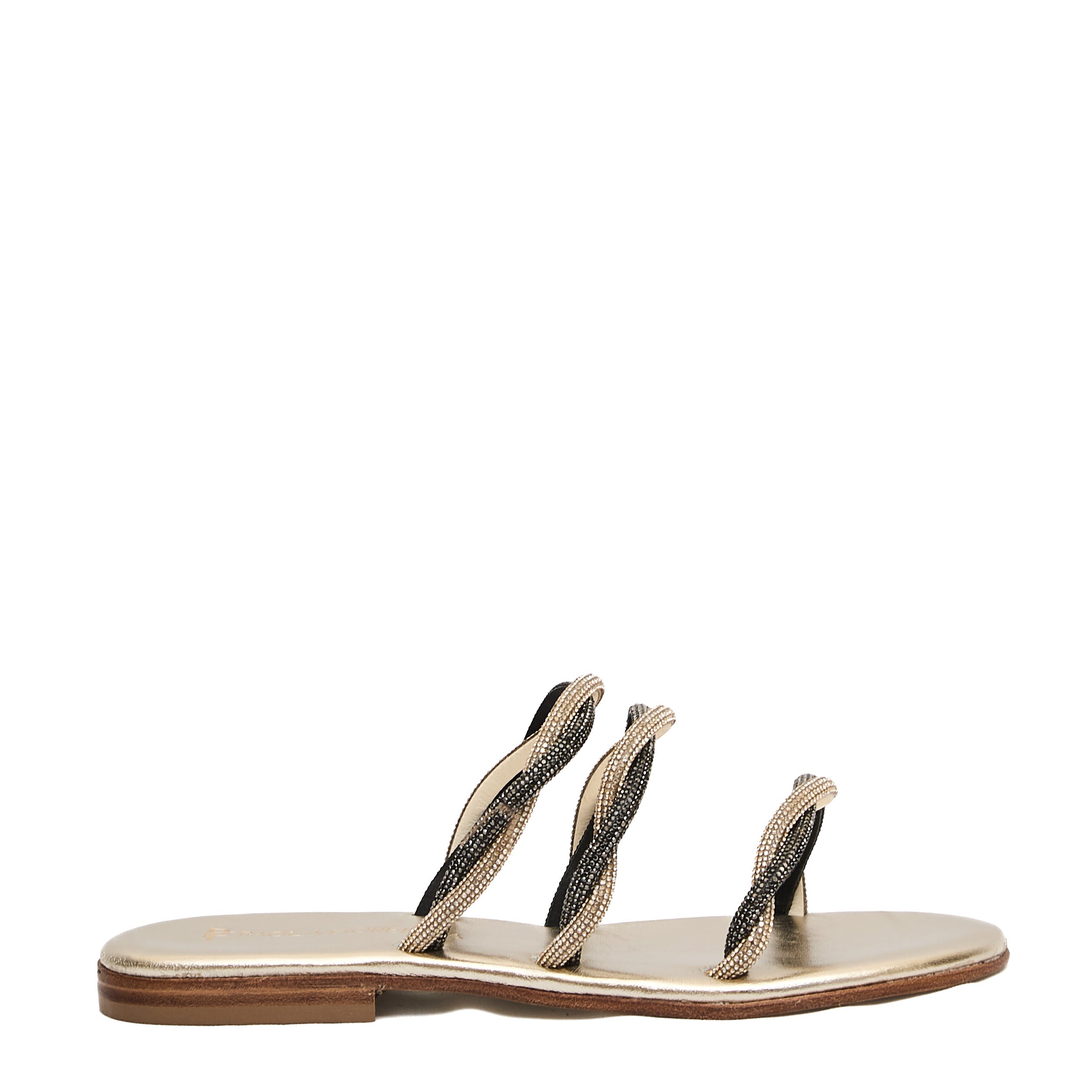 PAOLA FIORENZA Stylish Strass Sandals for Women