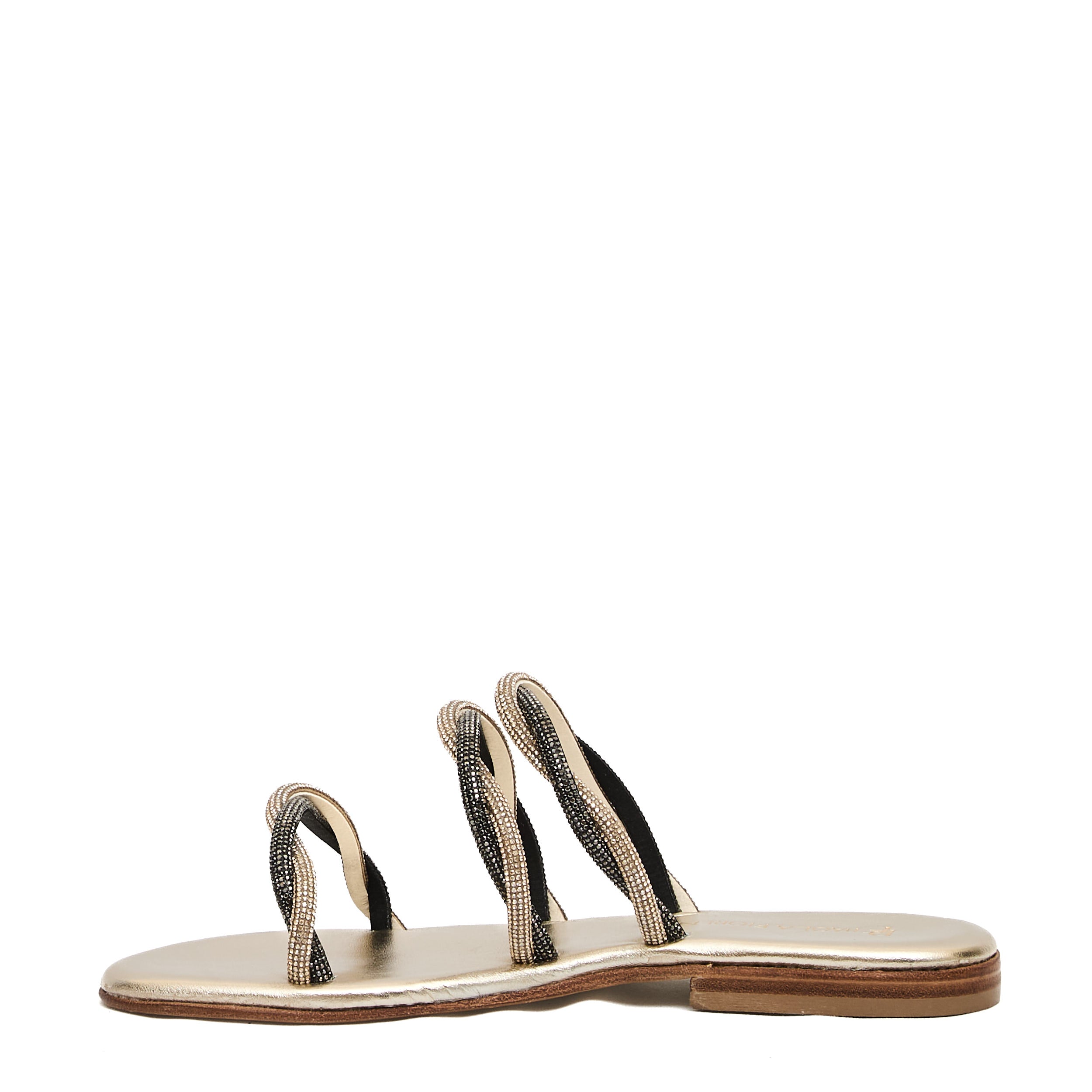 PAOLA FIORENZA Stylish Strass Sandals for Women