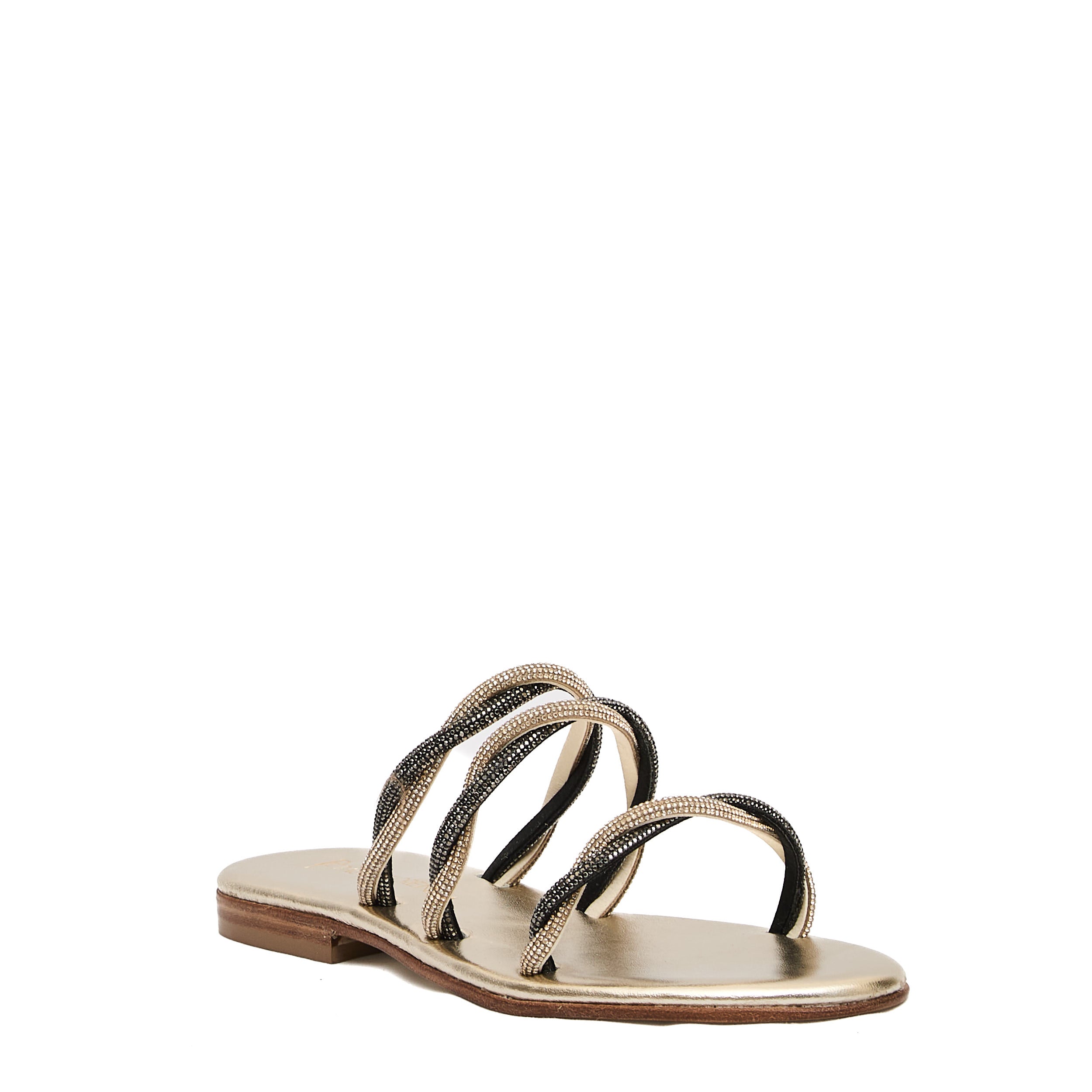 PAOLA FIORENZA Stylish Strass Sandals for Women
