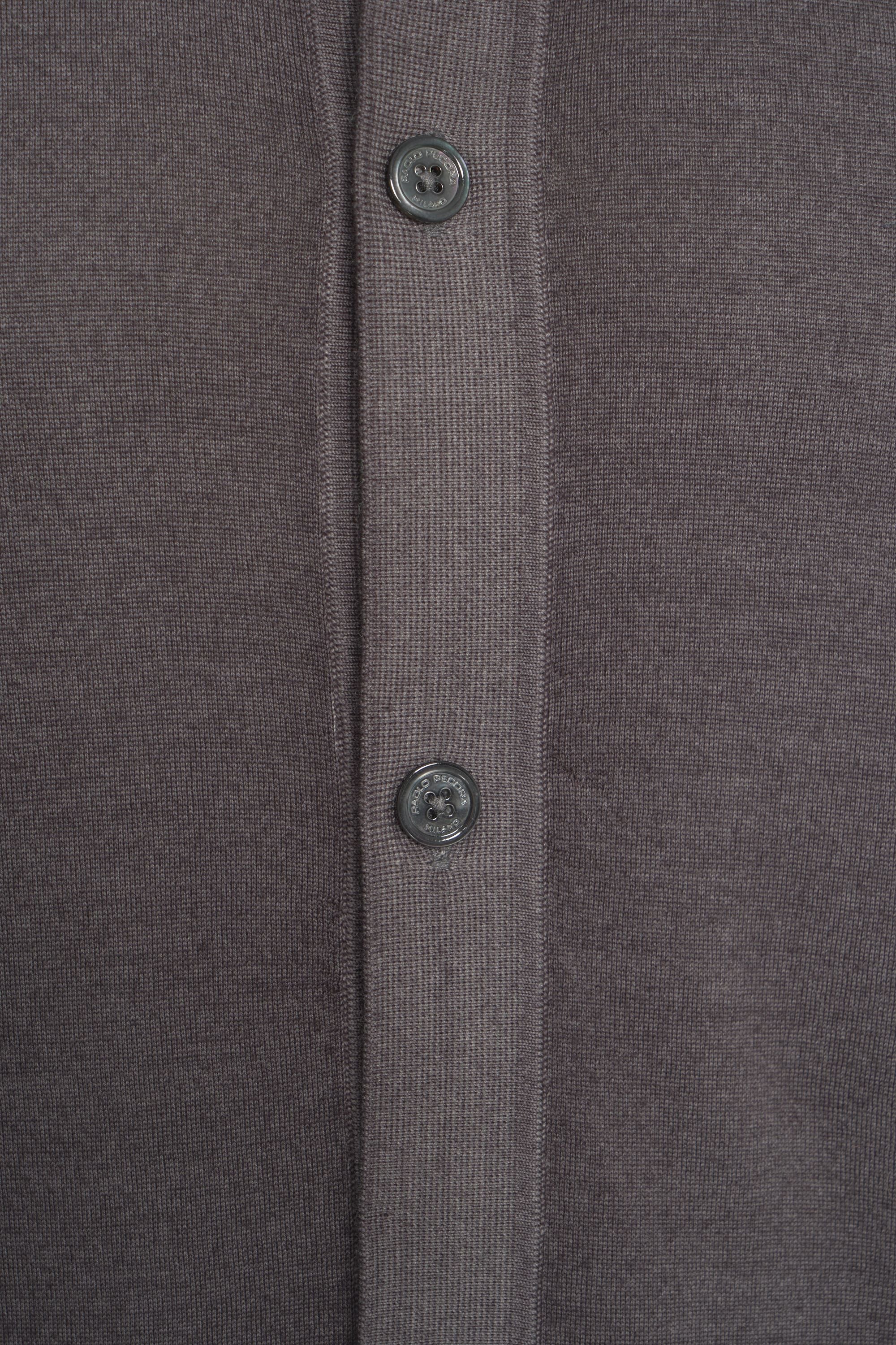 PAOLO PECORA Elegant Knit Shirt in Sweater for Men - Classic Fit