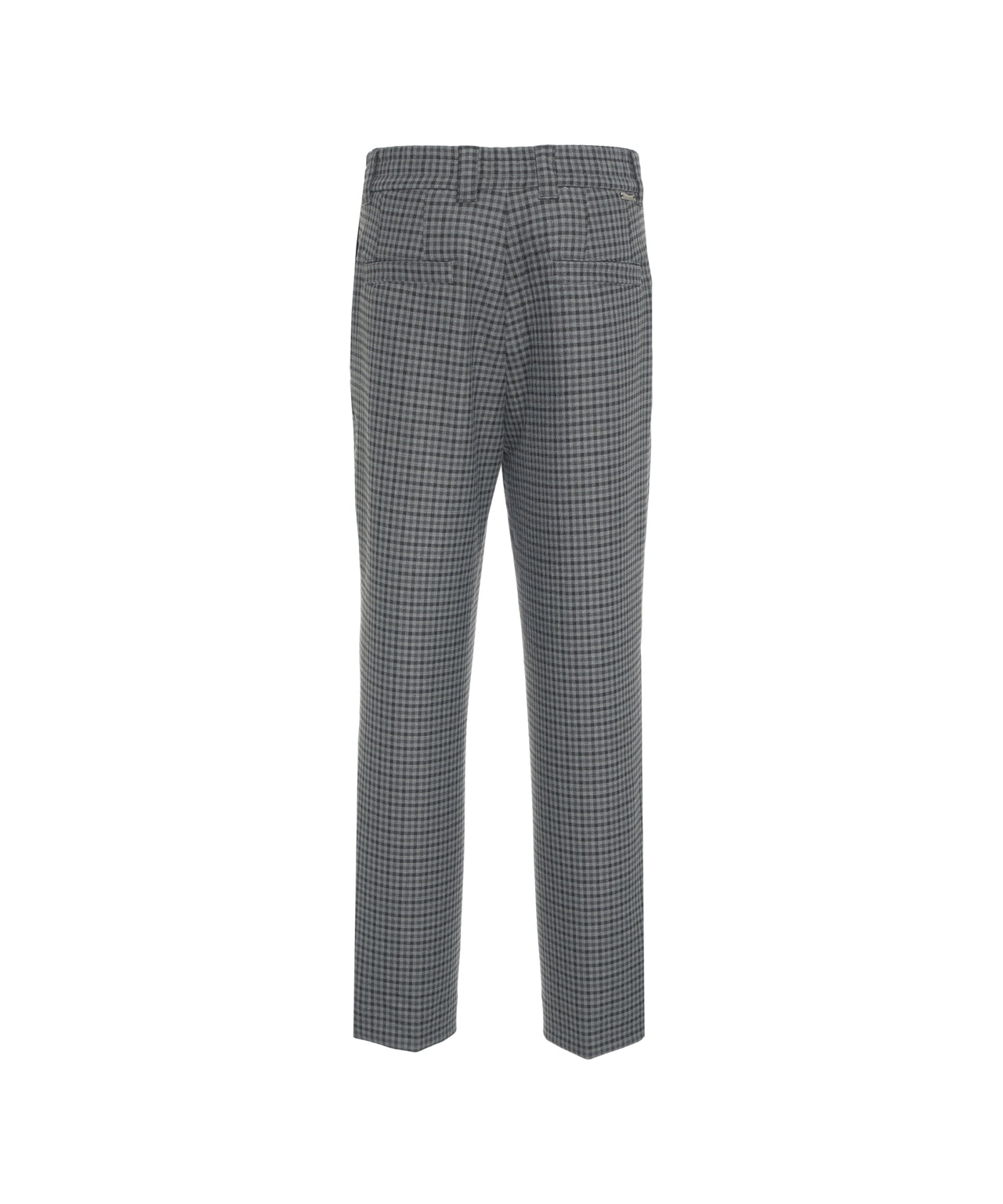 PAOLO PECORA Classic Plaid Chinos for Men