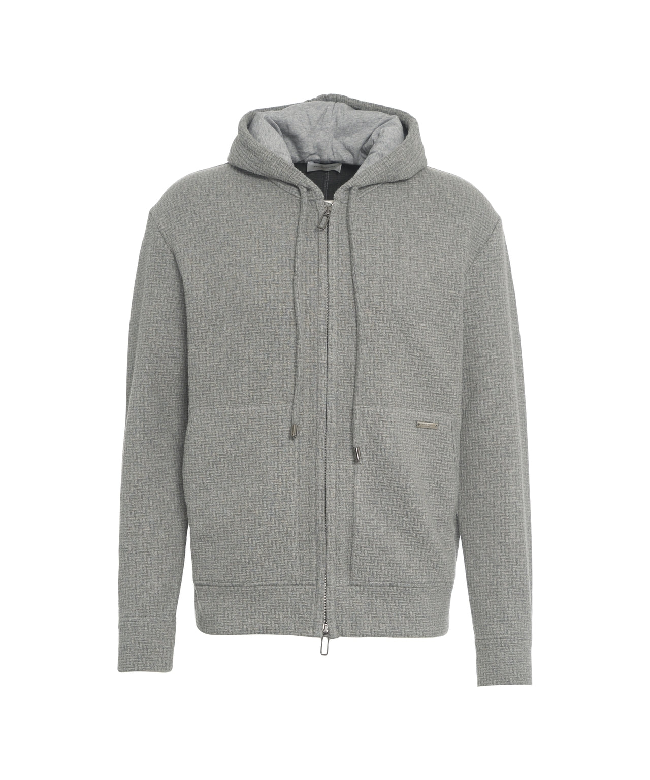 PAOLO PECORA Comfortable Jacket with Hood for Men