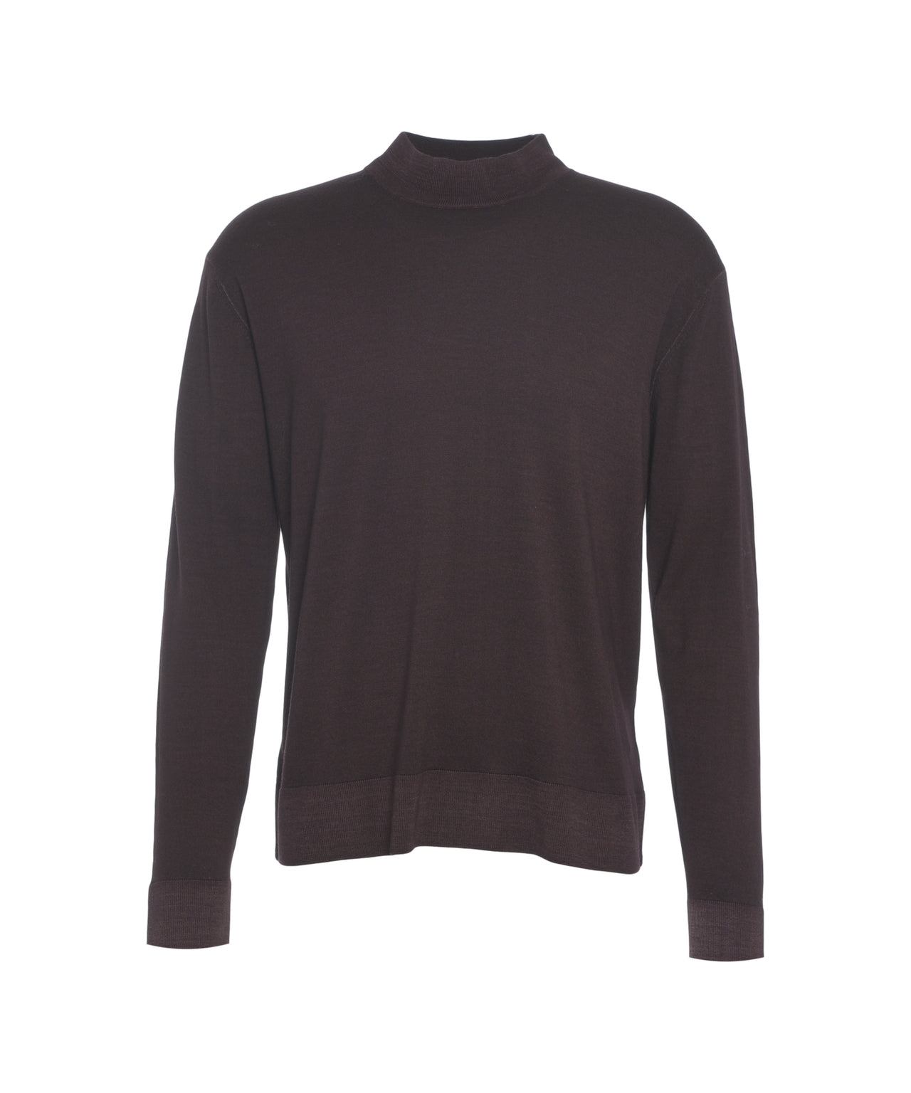 PAOLO PECORA Men's High Collar Wool Pullover