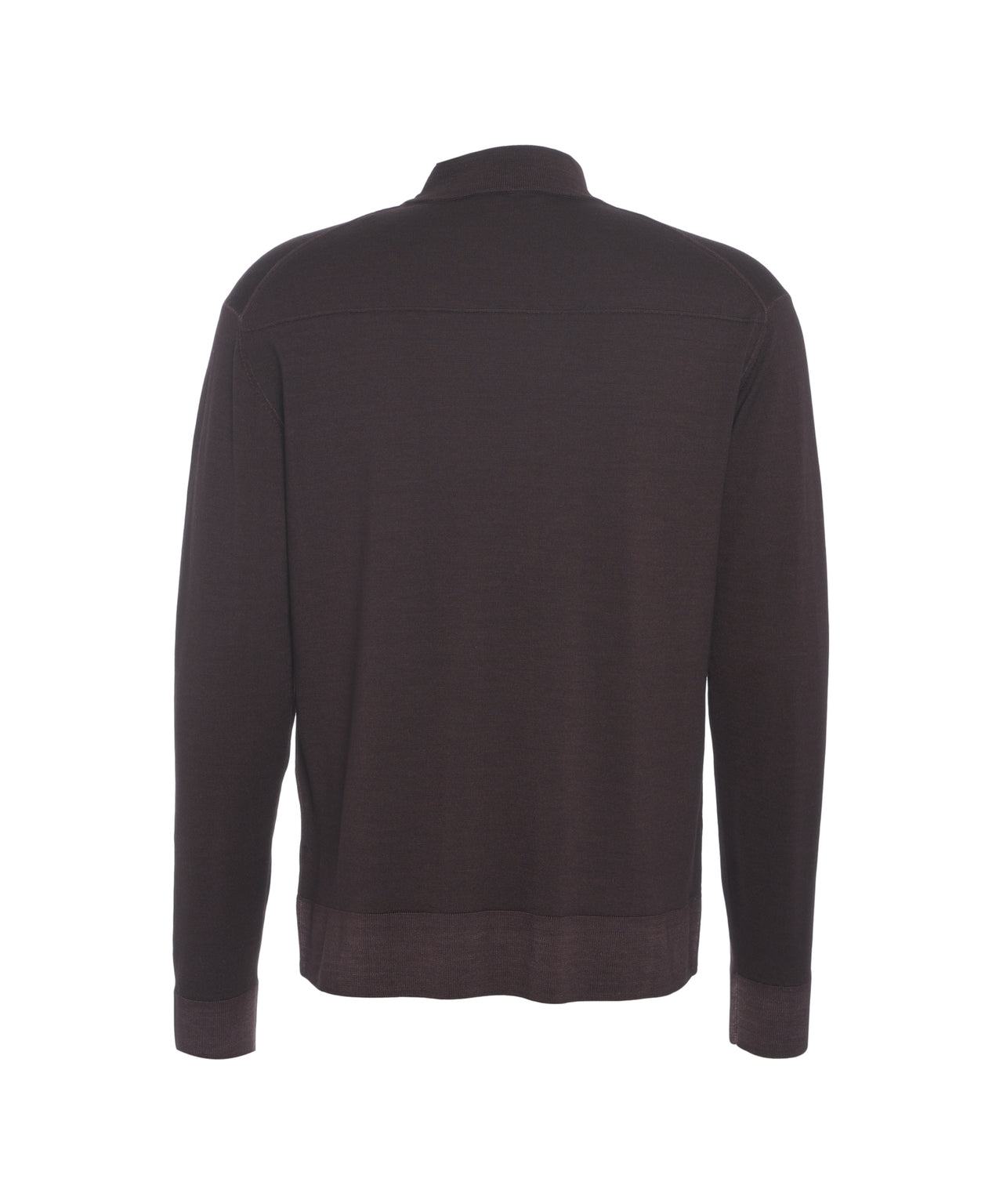 PAOLO PECORA Men's High Collar Wool Pullover