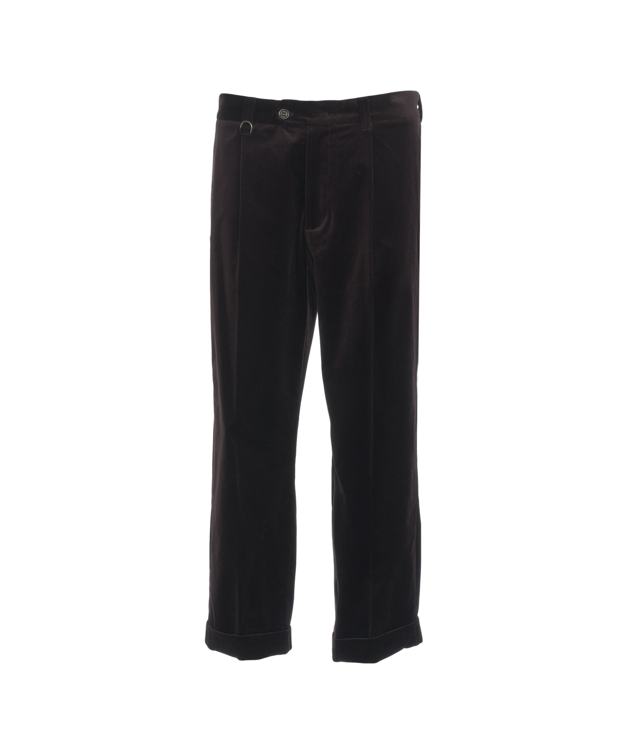 PAOLO PECORA Velvet Chino Pants for Men - FW25 Collection