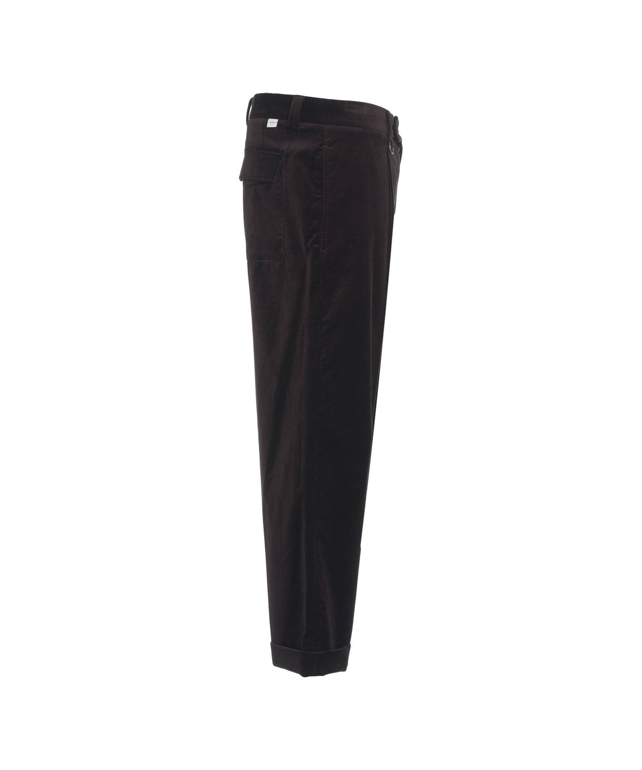 PAOLO PECORA Velvet Chino Pants for Men - FW25 Collection