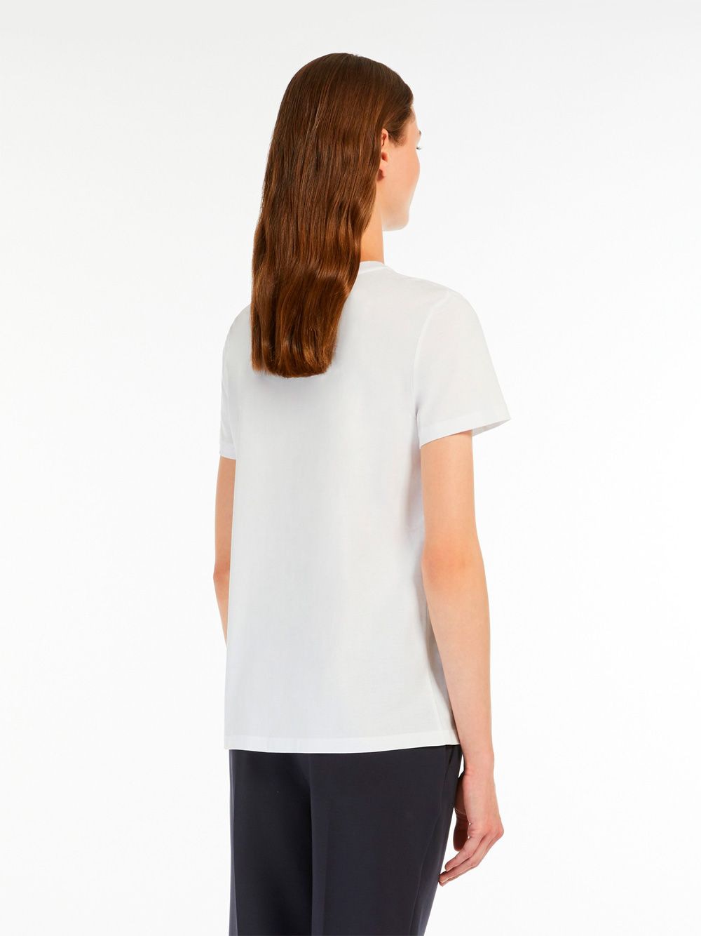 MAX MARA Monogram Cotton T-Shirt for Women