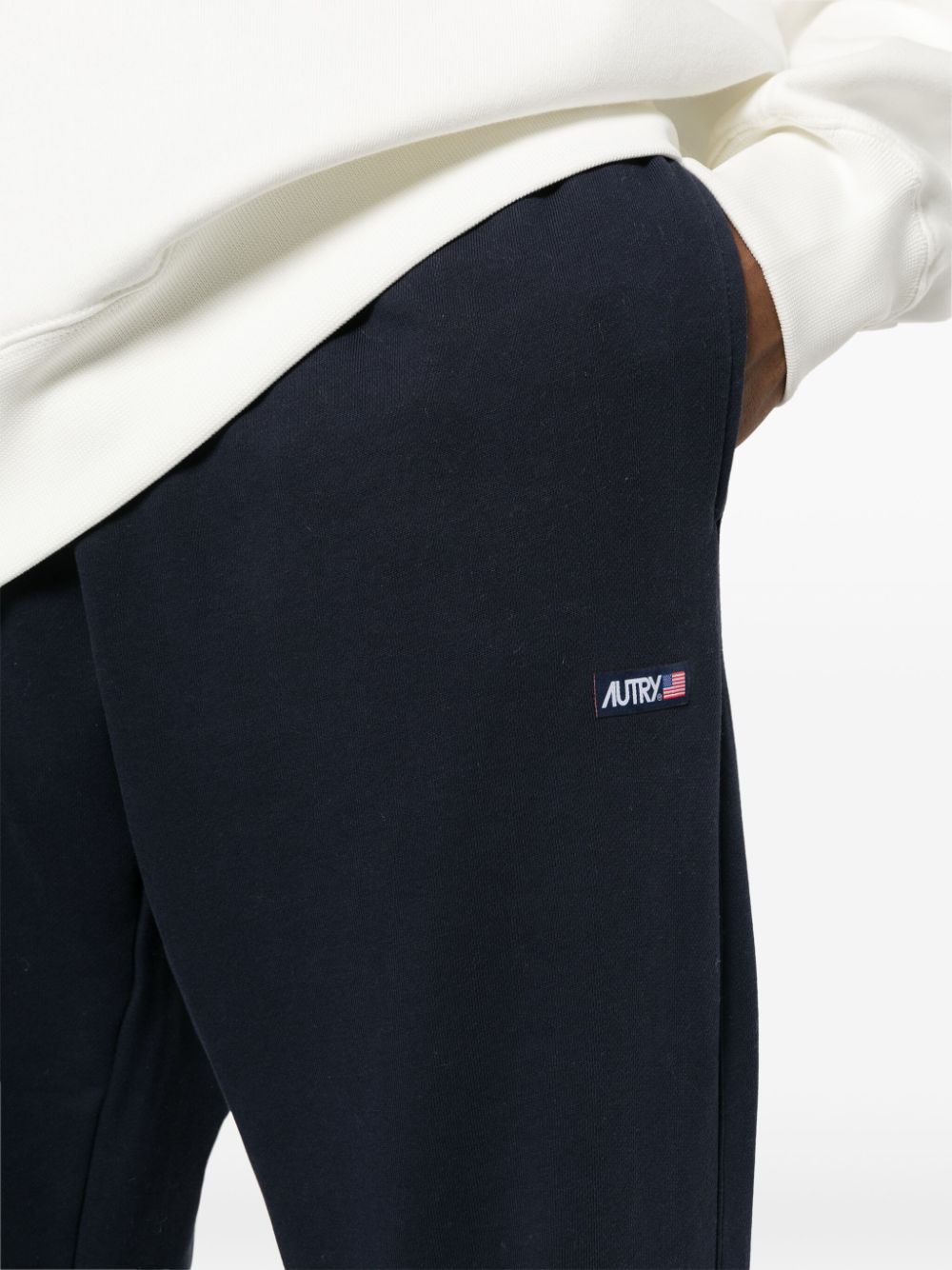 AUTRY Cotton Logo Sweatpants for Men