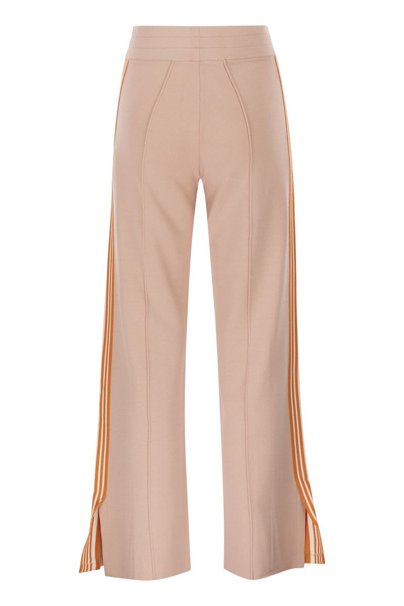 AUTRY Knit Viscose Joggers in Tennis Style