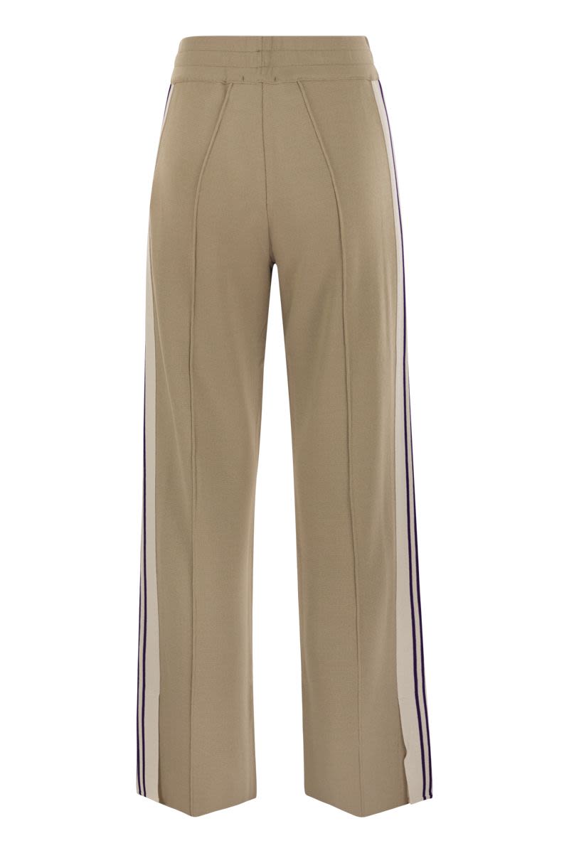 AUTRY Viscose Sweatpants with Side Slits for Women