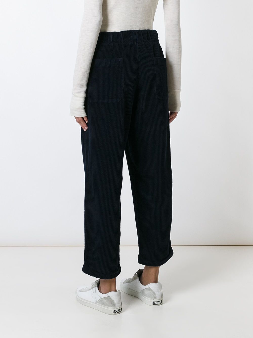 LABO.ART Velvet Paride Trousers - Women’s Elegant Fit