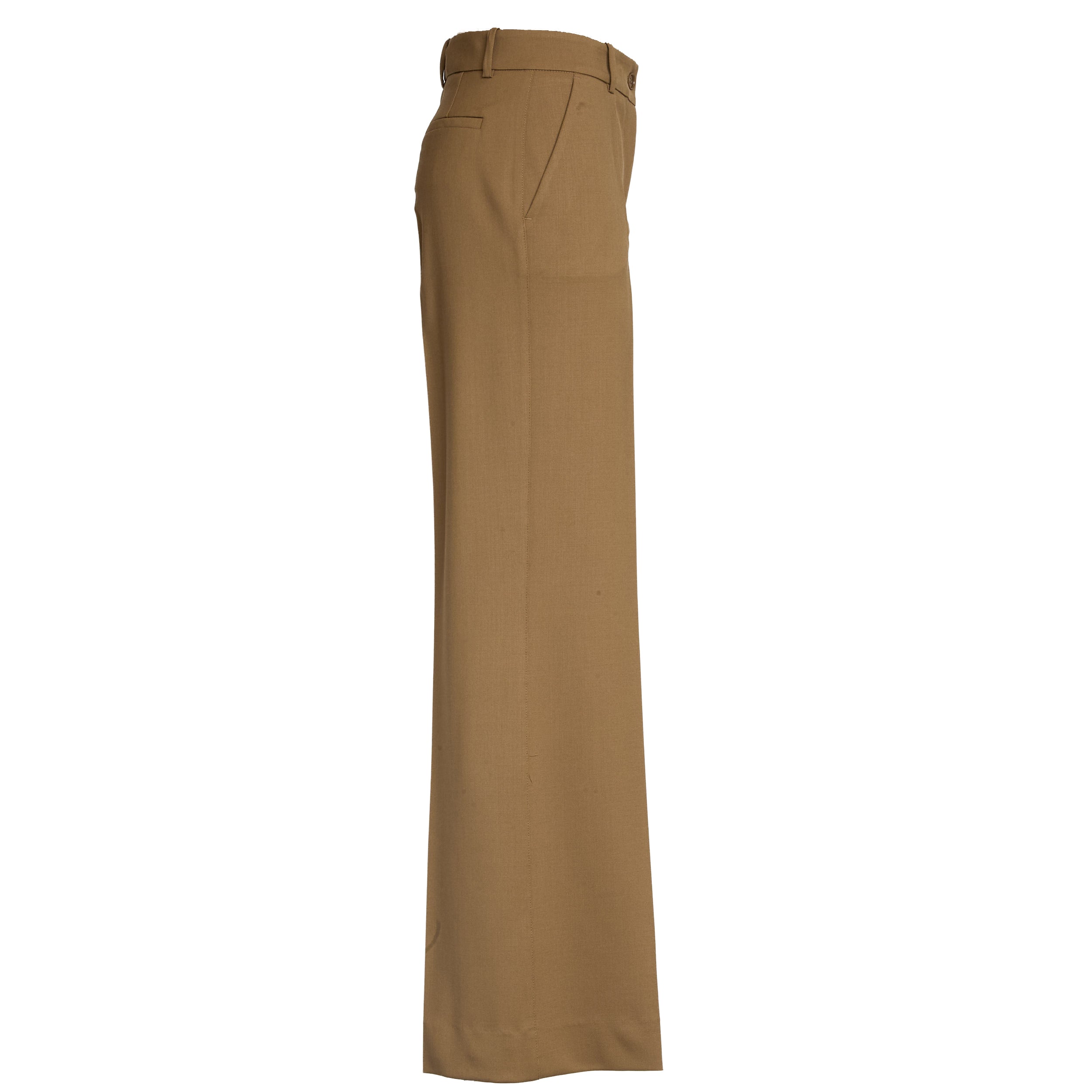 PAROSH Regular Fit Palazzo Trousers - 110 cm Length