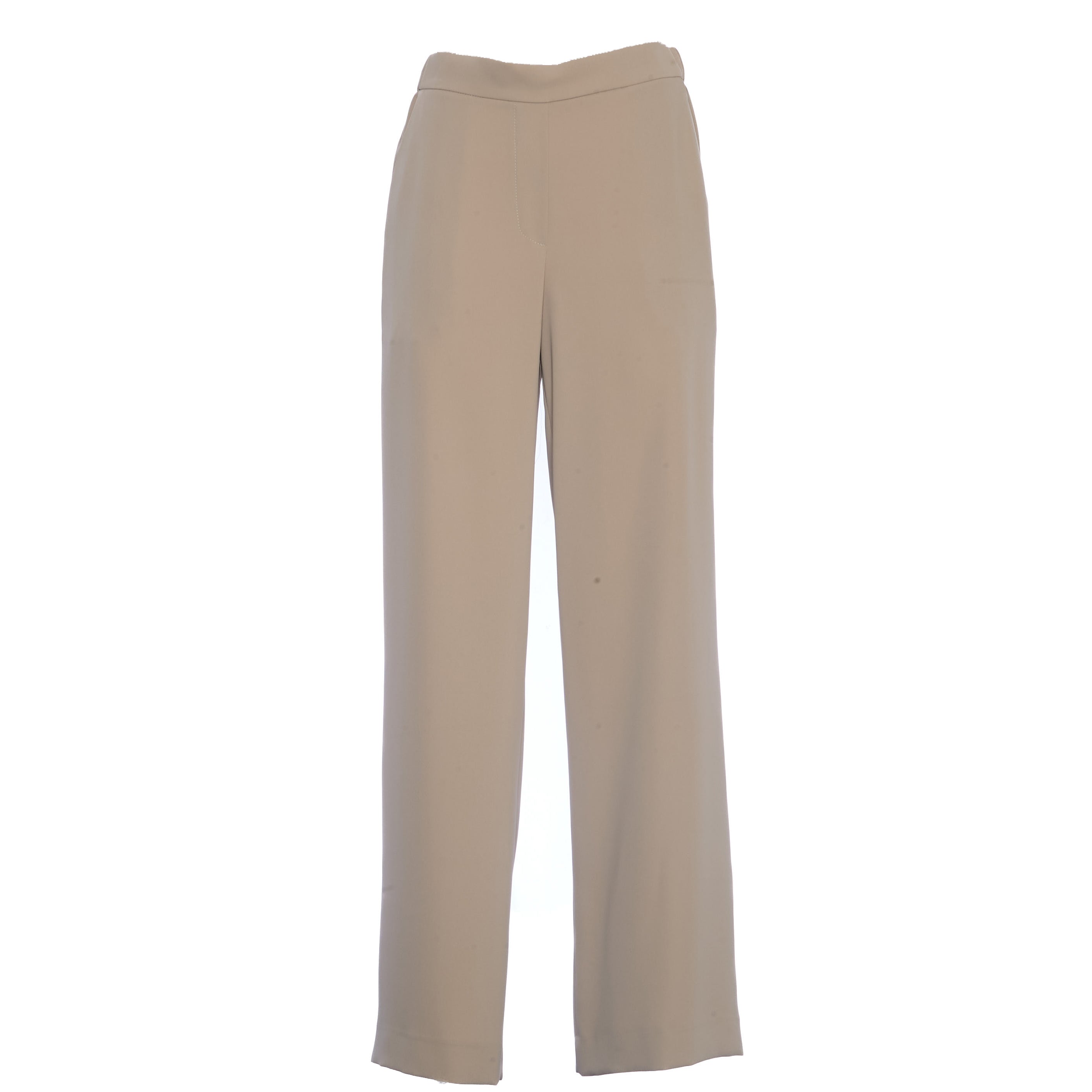PAROSH Palazzo Trousers with Elastic Waistband - 108 cm Length