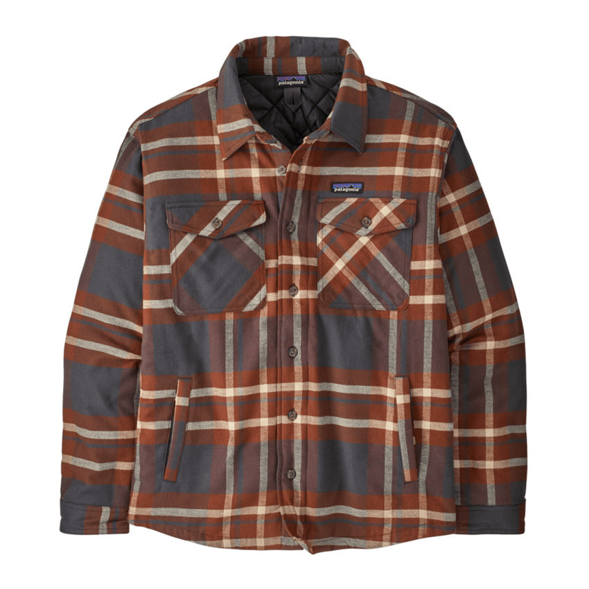 PATAGONIA Lightweight Insulated Flannel Shirt for Men - Regular Fit